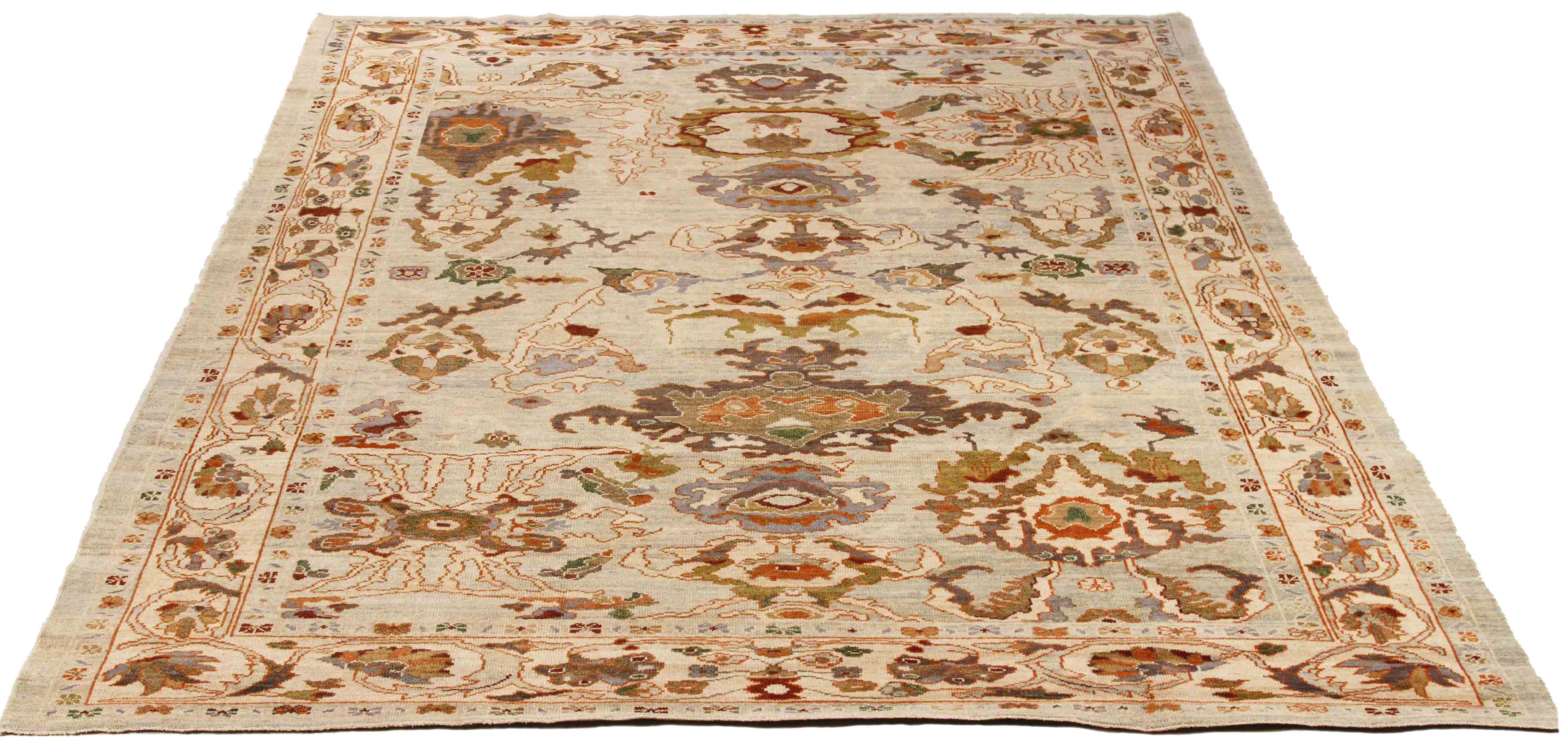 Thumbnail 4 for Persian Oushak Transitional Rug 70544