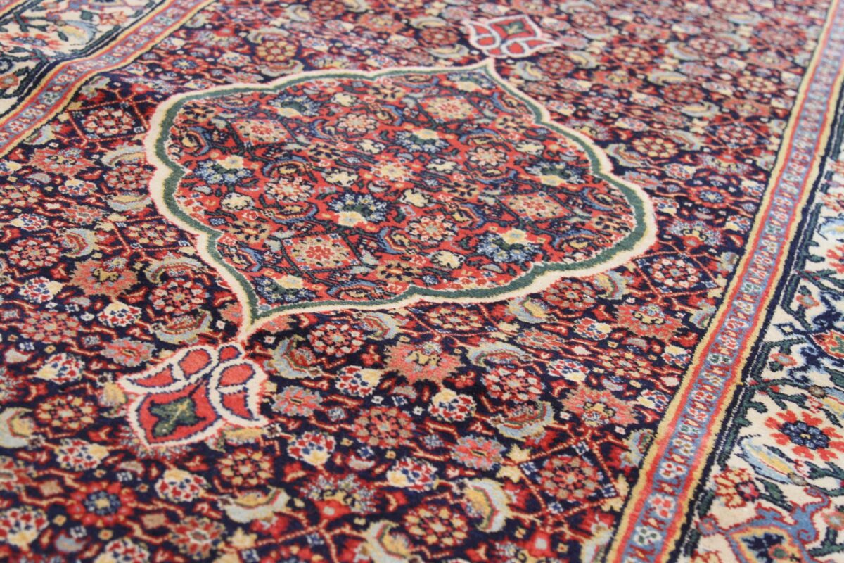 Thumbnail 14 for Antique Persian Bijar Traditional Rug 70601