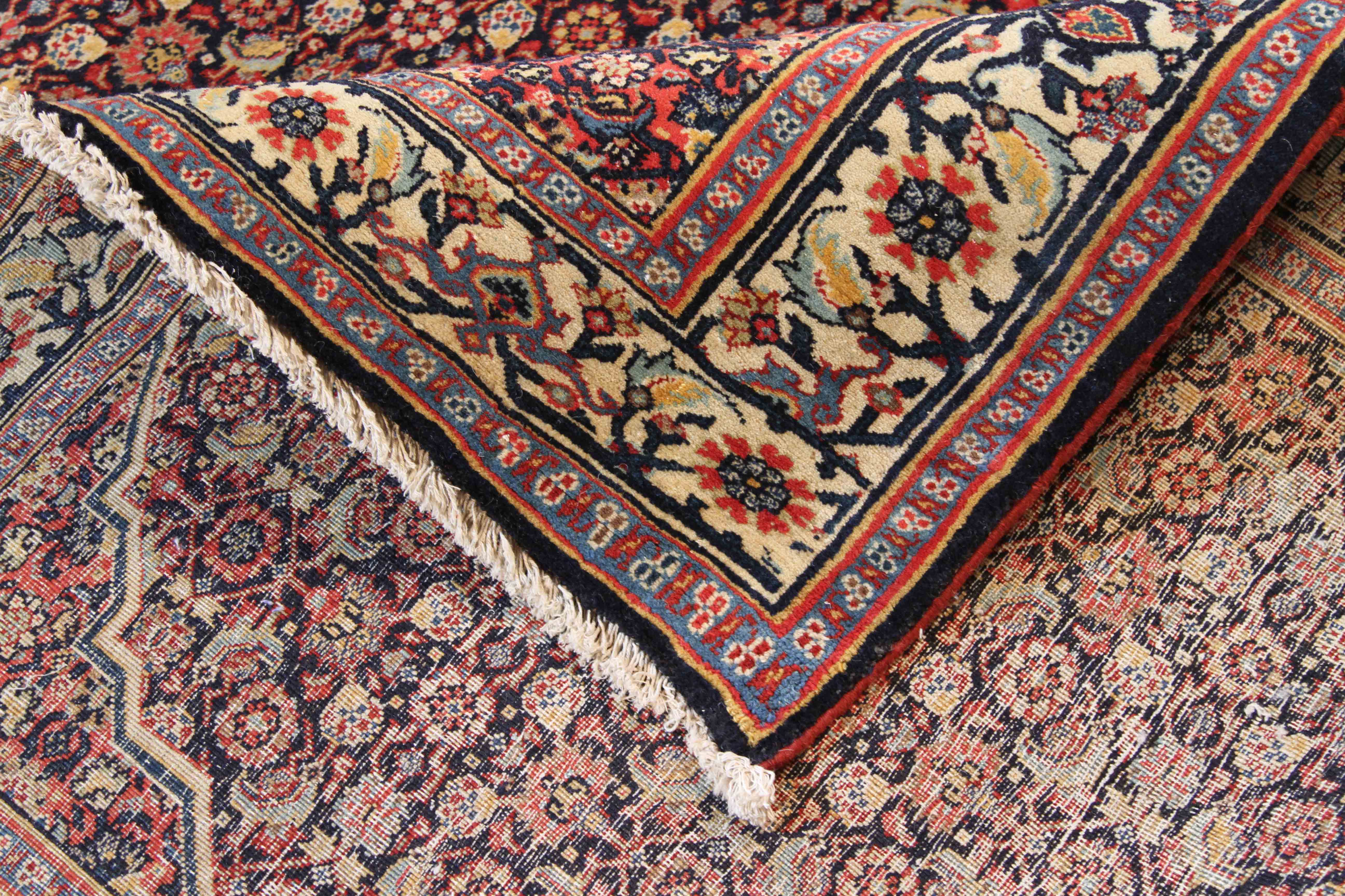 Thumbnail 2 for Antique Persian Bijar Traditional Rug 70602