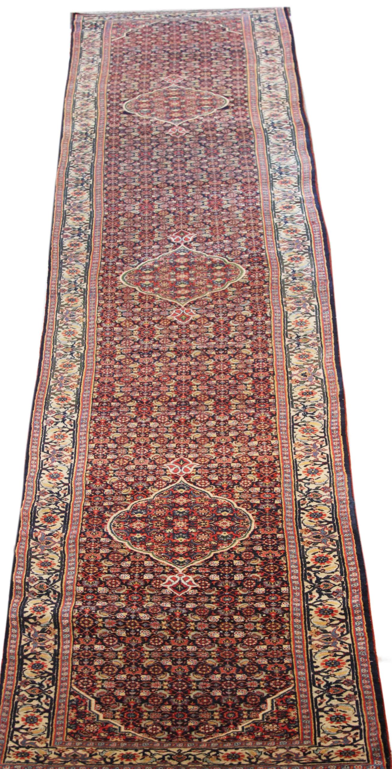 Thumbnail 9 for Antique Persian Bijar Traditional Rug 70602