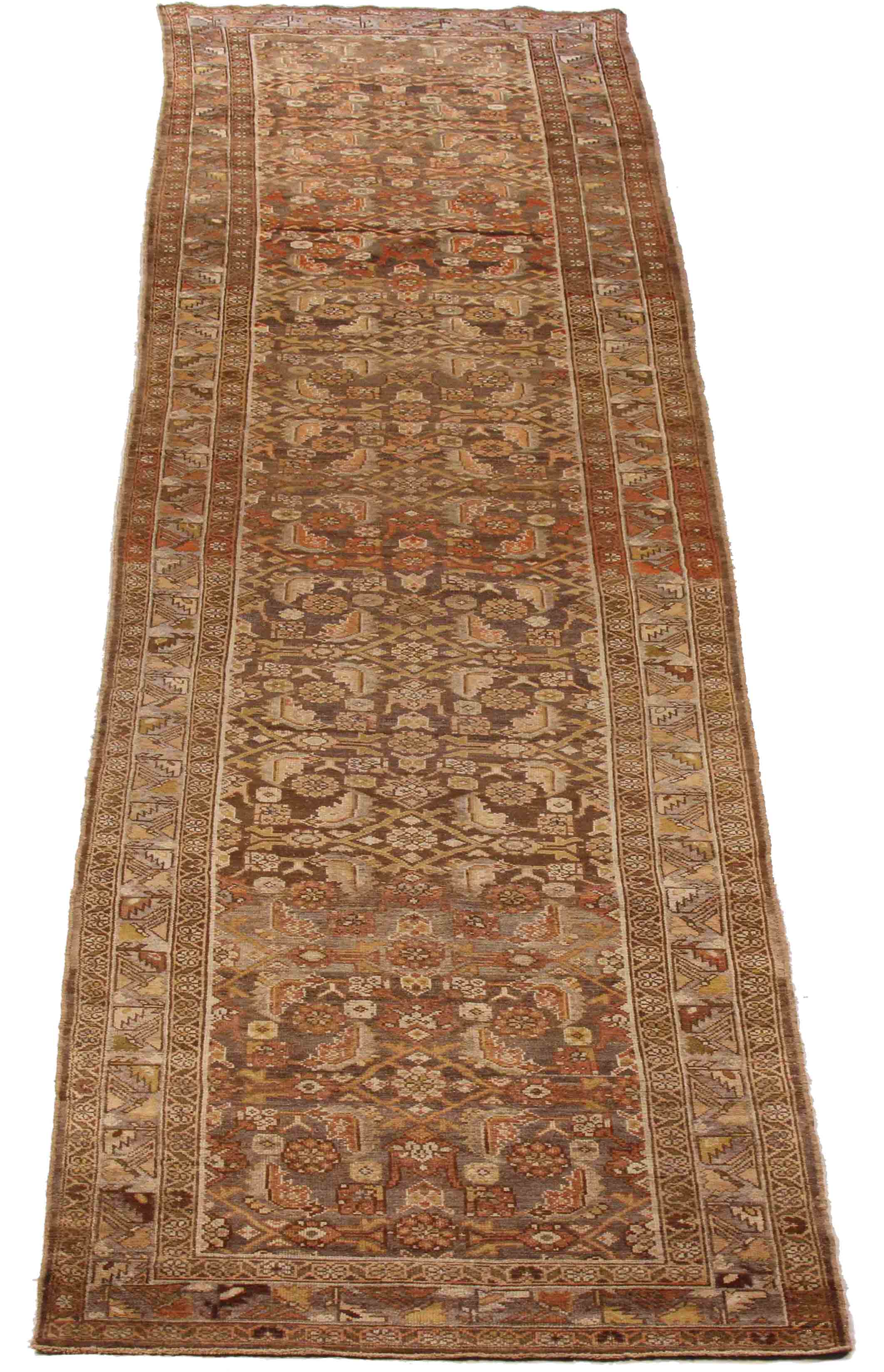 Thumbnail 11 for Antique Persian Malayer Transitional Rug 70567