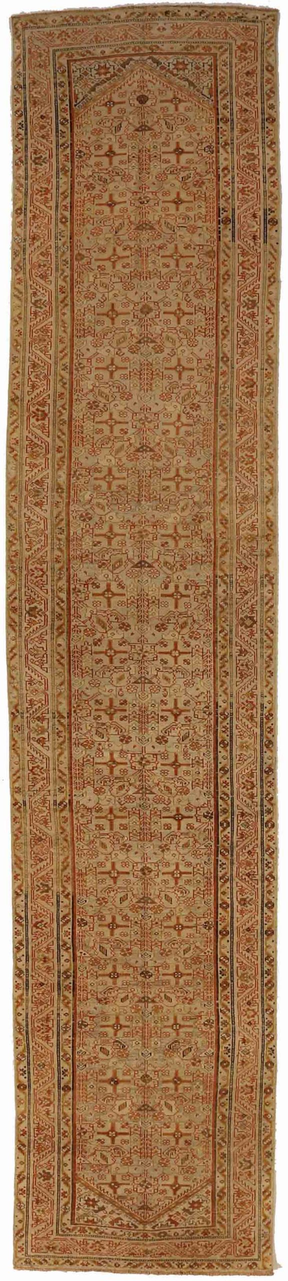Thumbnail 10 for Antique Persian Malayer Traditional Rug 70632