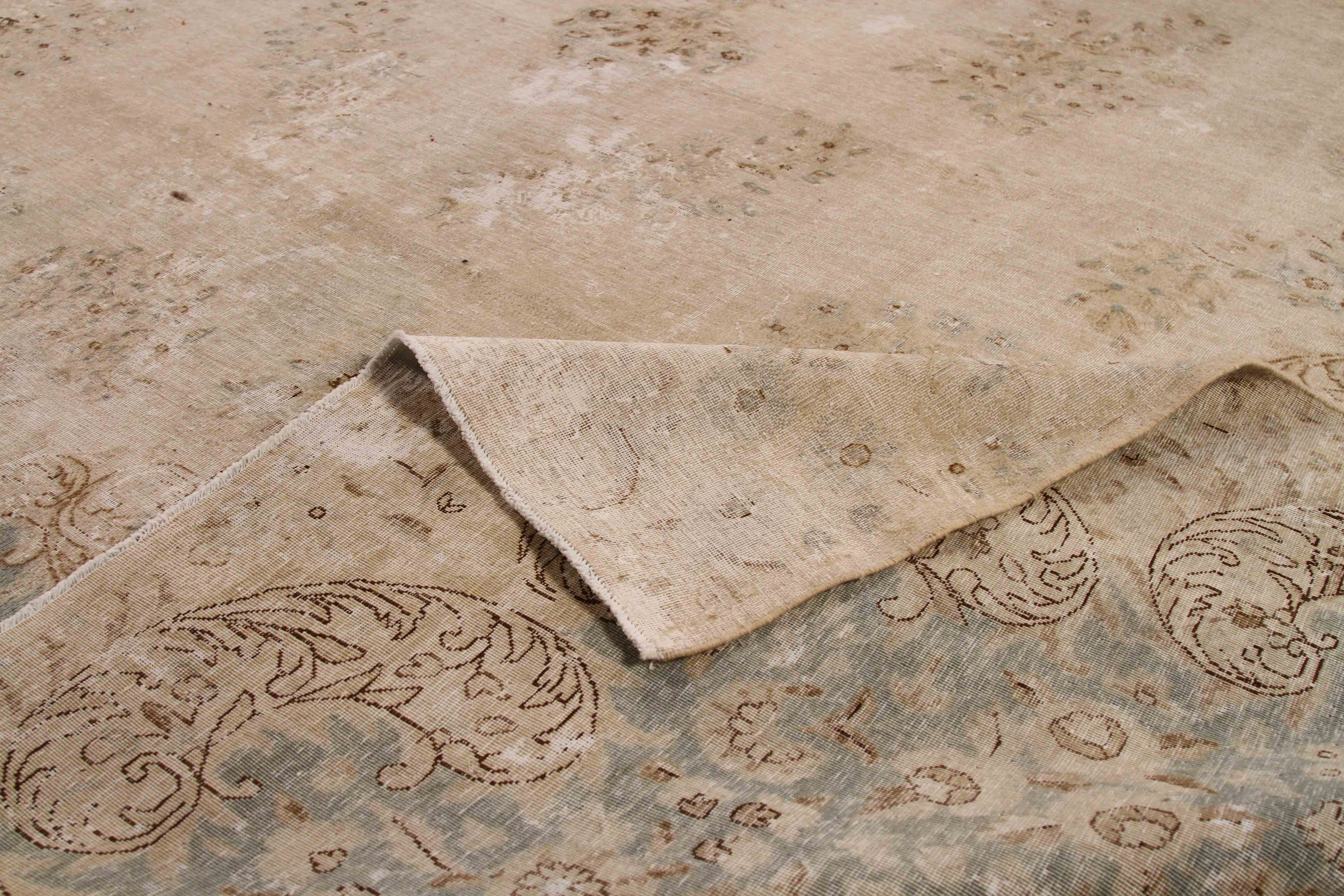 Thumbnail 2 for Antique Persian Kerman Transitional Rug 70626