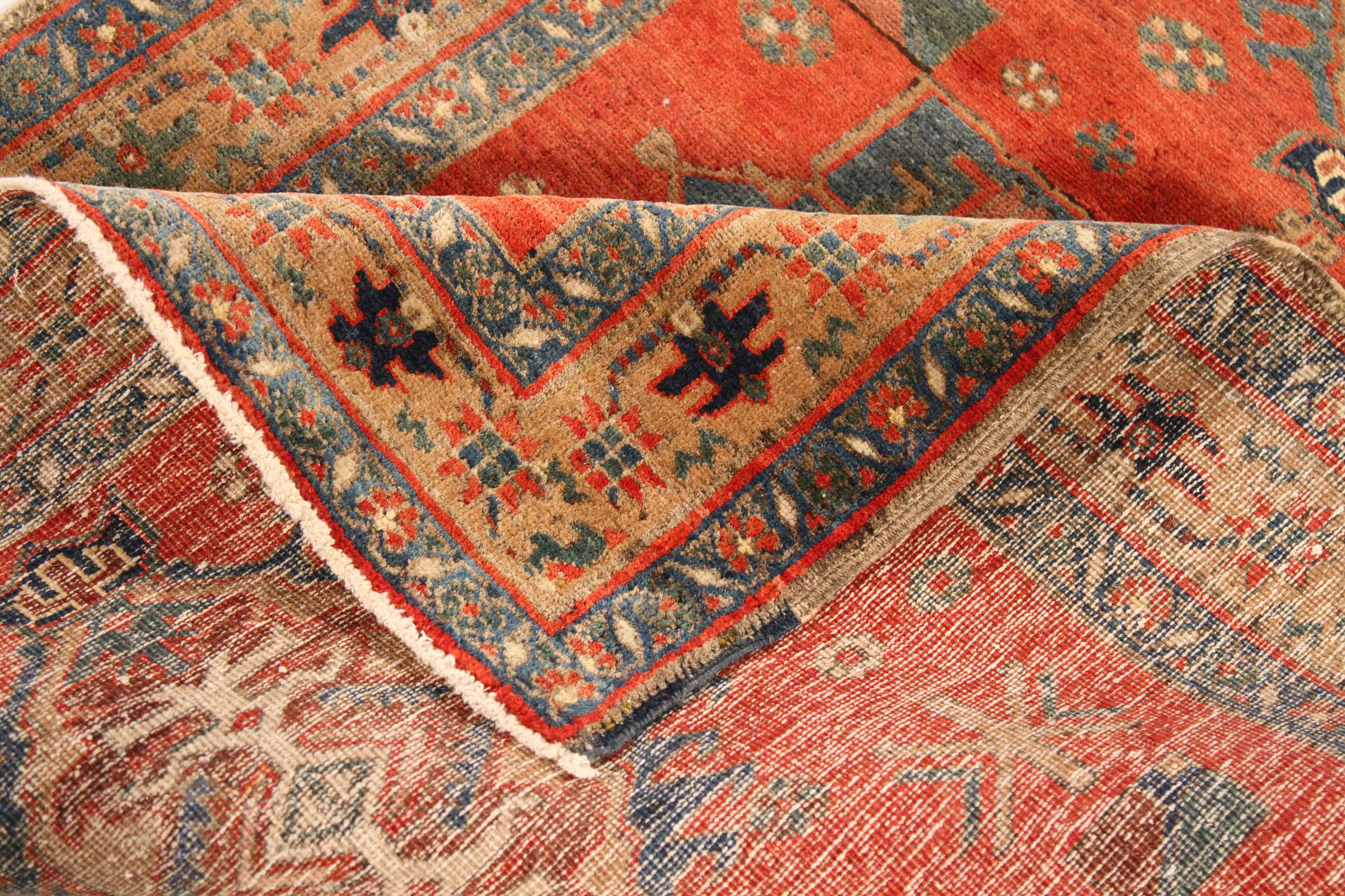 Thumbnail 2 for Antique Persian Azarbaijan Traditional Rug 70616