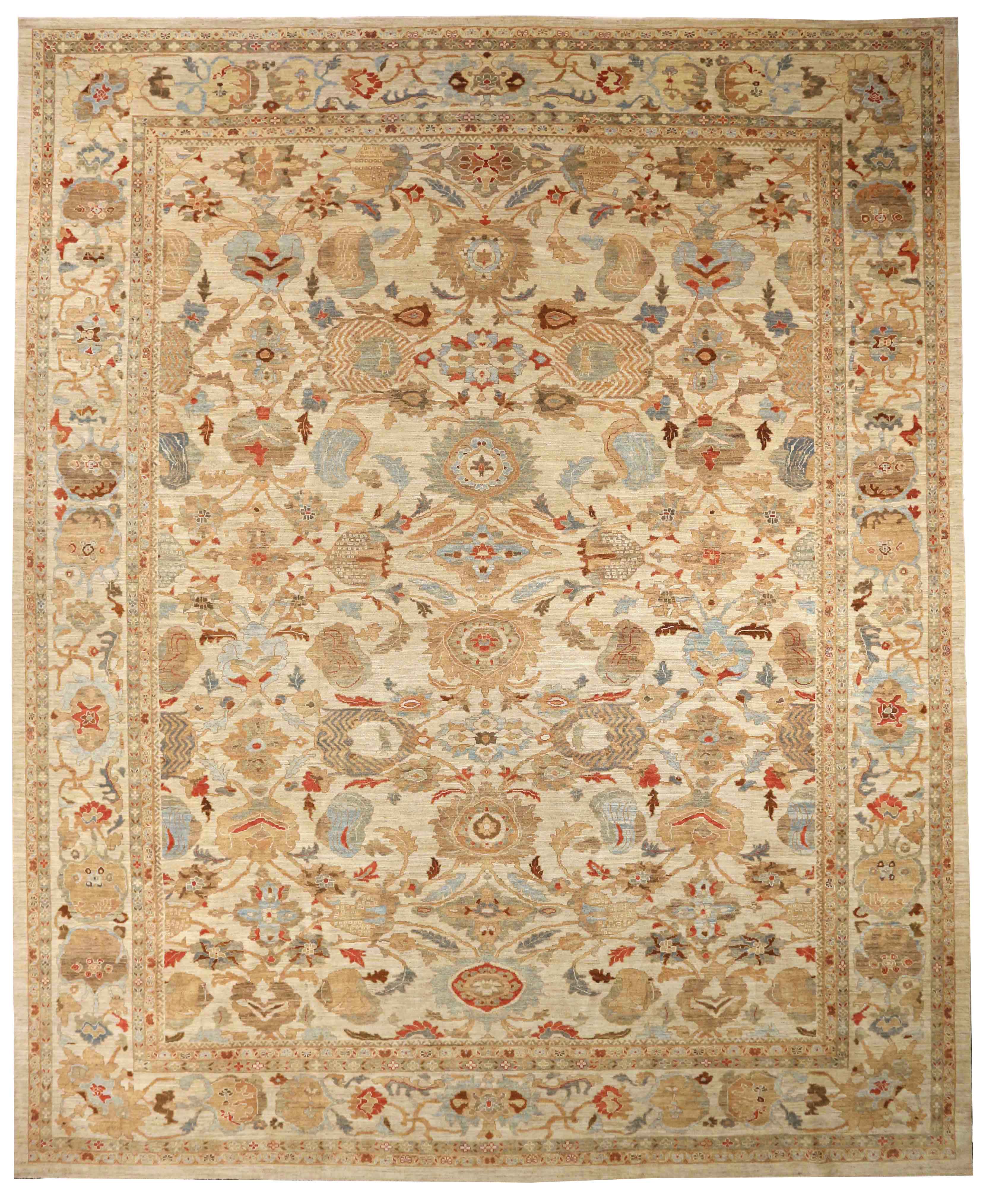 Thumbnail 13 for Turkey Sultanabad Traditional Rug 53776