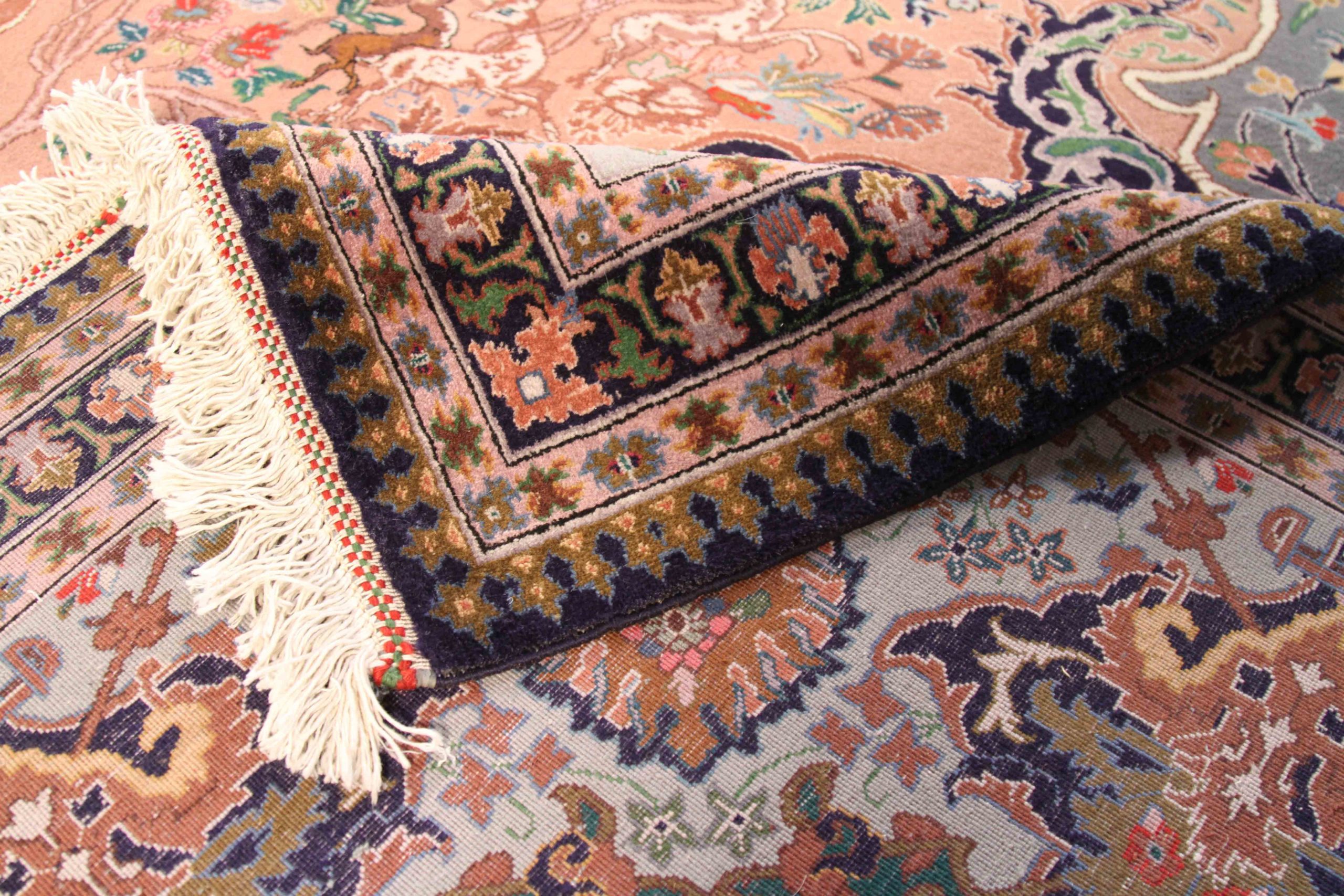 Thumbnail 5 for Antique Persian Tabriz Transitional Rug 70607