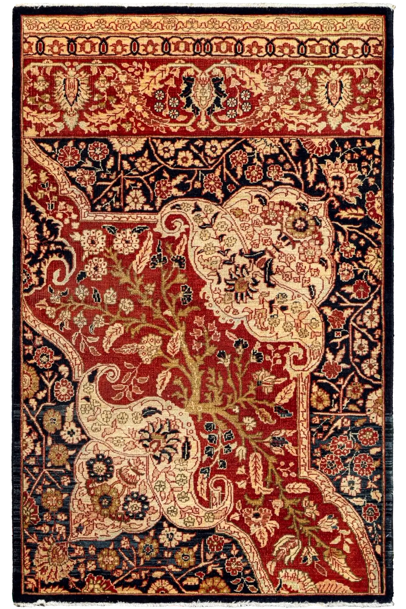Thumbnail 12 for Turkey Farahan Transitional Rug 13637