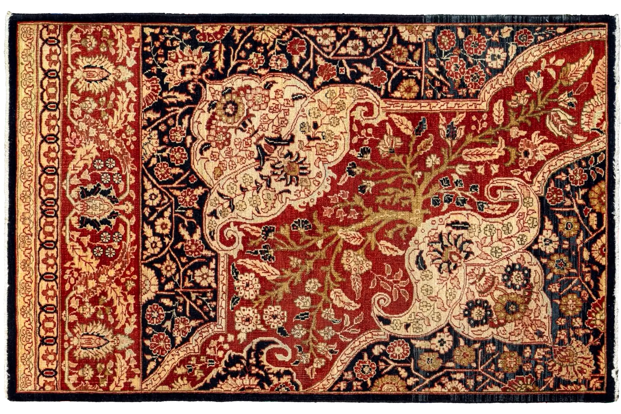 Thumbnail 13 for Turkey Farahan Transitional Rug 13637