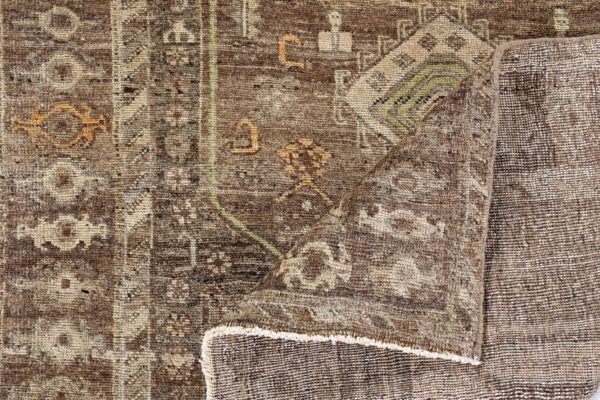 Thumbnail 6 for Antique Persian Bijar Transitional Rug 91392