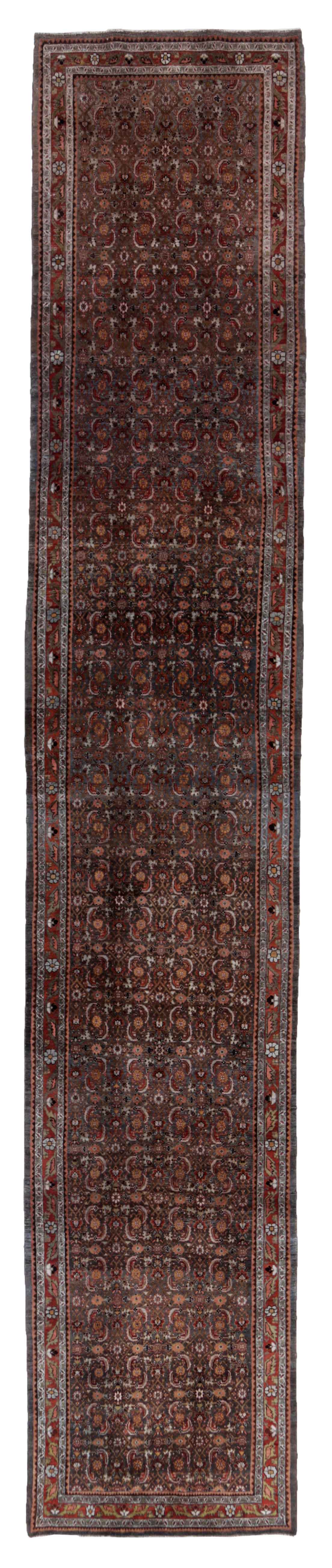 Thumbnail 2 for Antique Persian Bijar Traditional Rug 91149