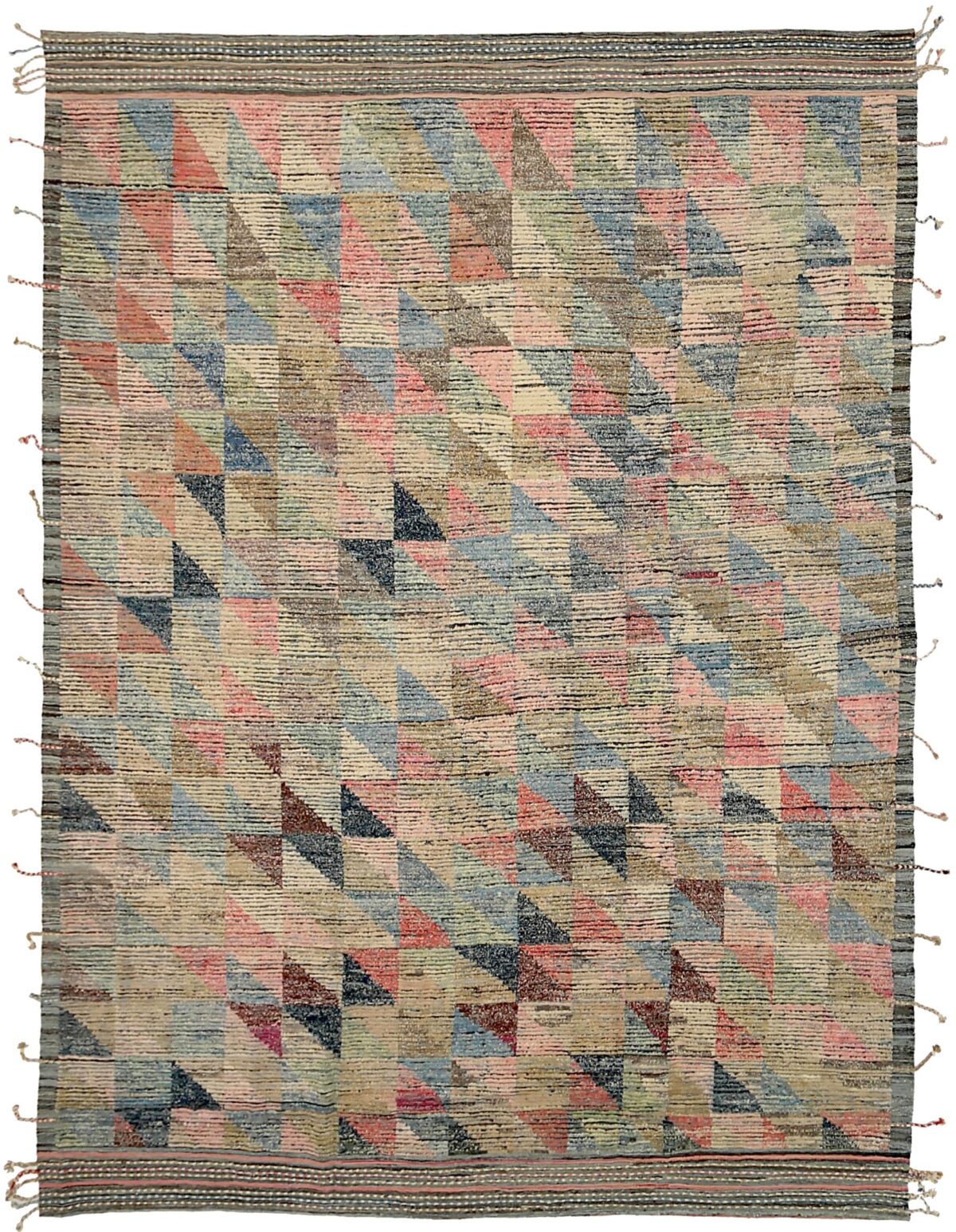 Thumbnail 14 for Afghanistan Moroccan Tribal Rug 92171