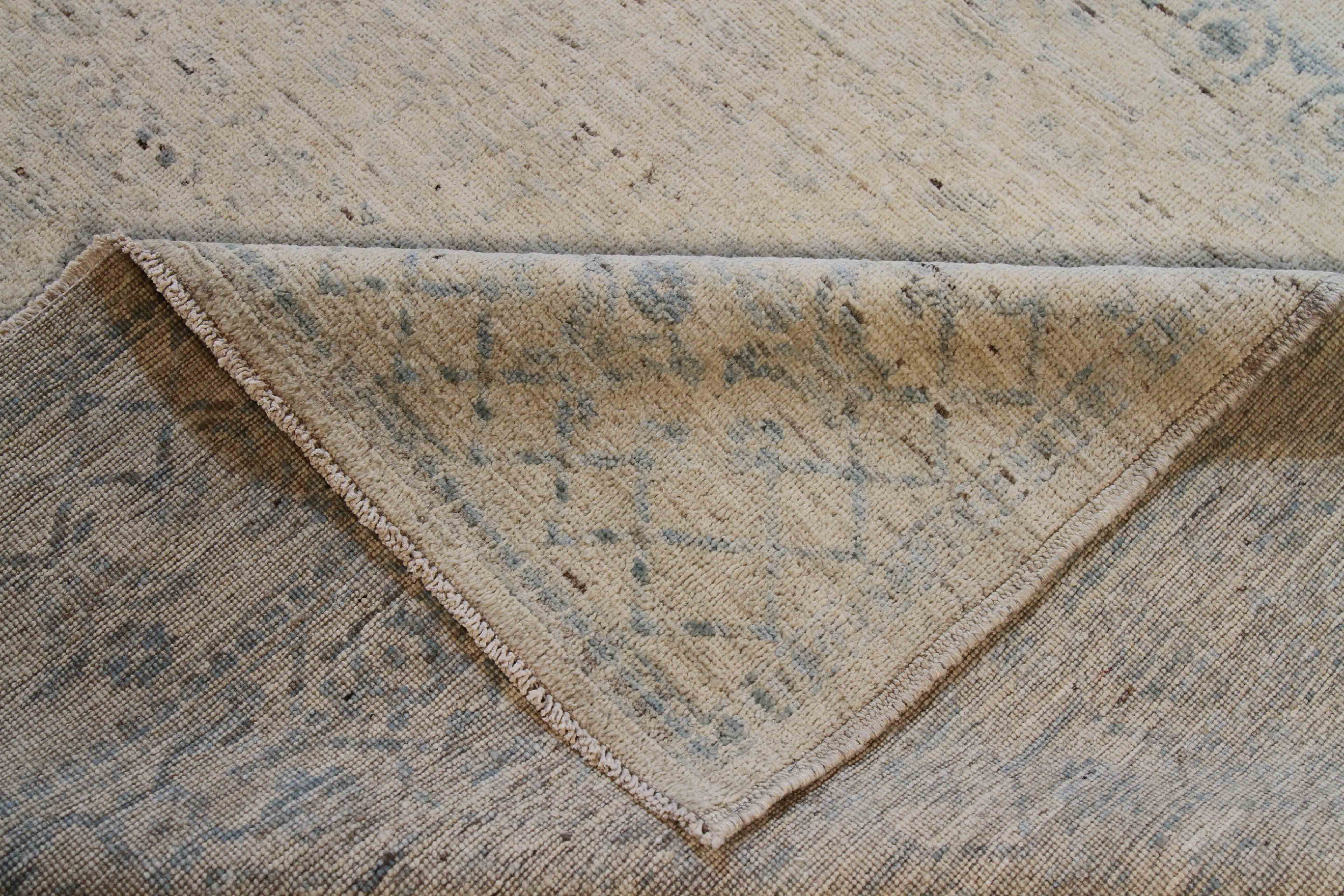 Thumbnail 3 for Afghanistan Oushak Transitional Rug 70697