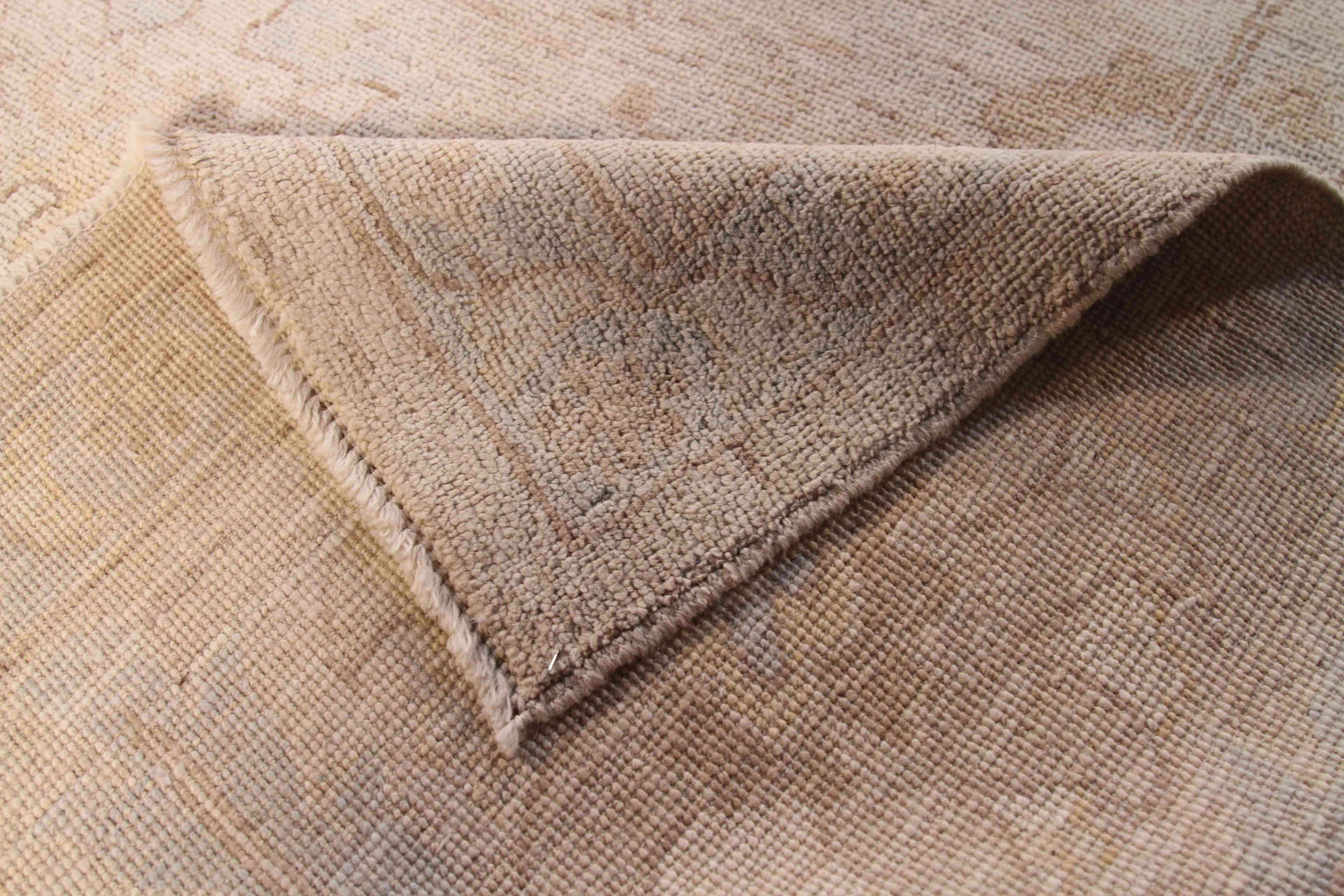 Thumbnail 7 for Afghanistan Oushak Transitional Rug 70698