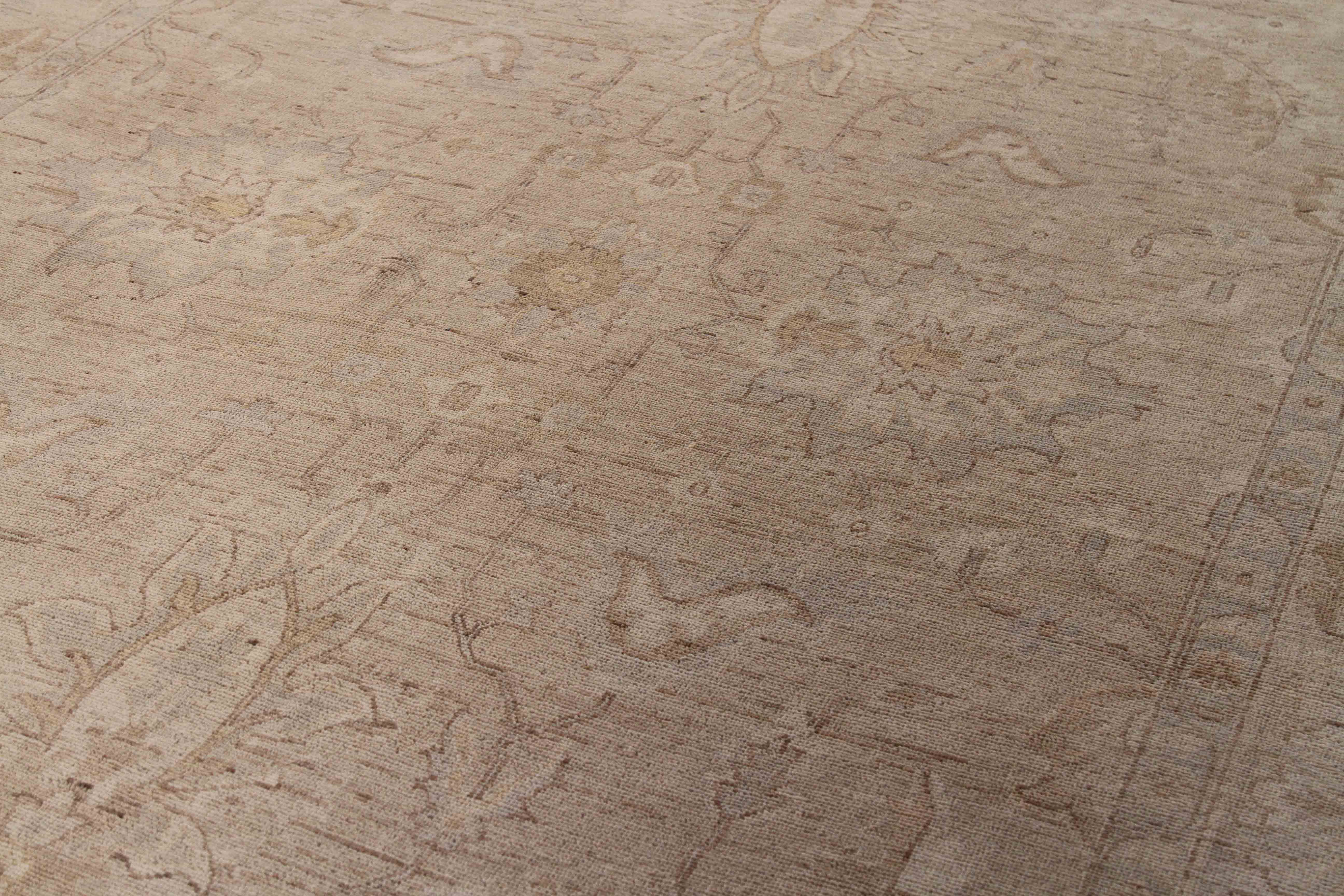 Thumbnail 2 for Afghanistan Oushak Transitional Rug 70698