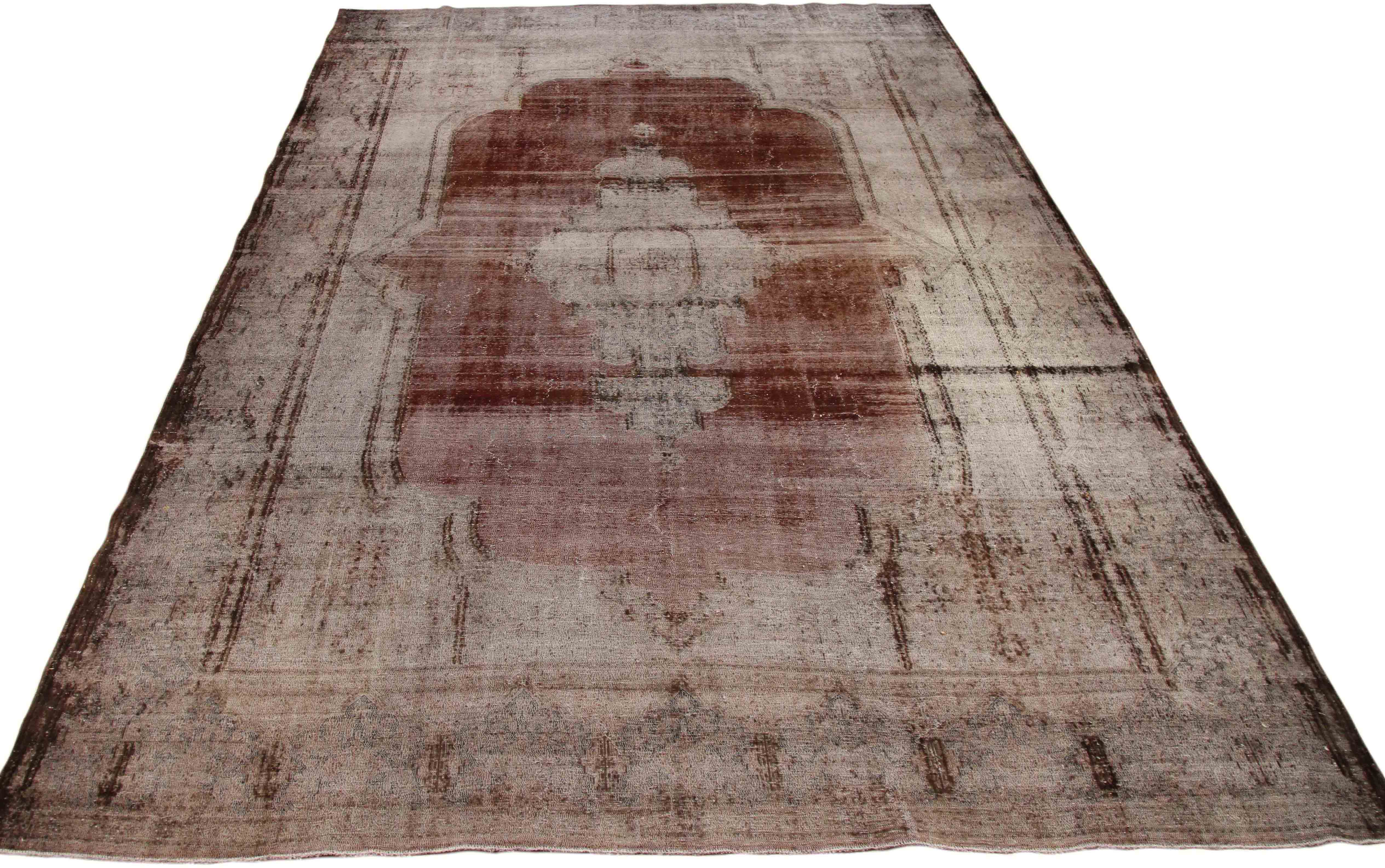 Thumbnail 10 for Antique Persian Transitional Rug 70677