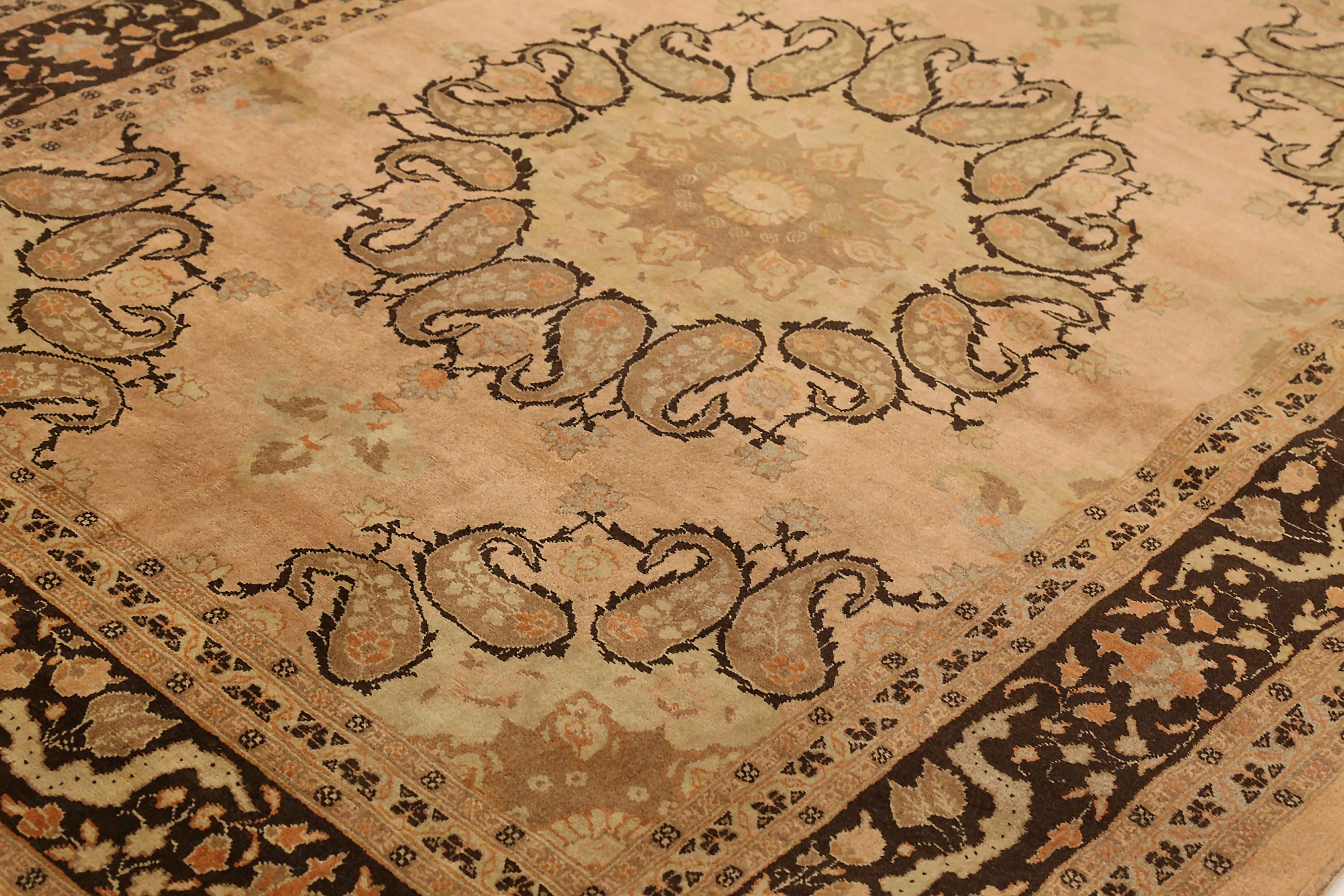 Thumbnail 6 for Antique Persian Tabriz Transitional Rug 71037