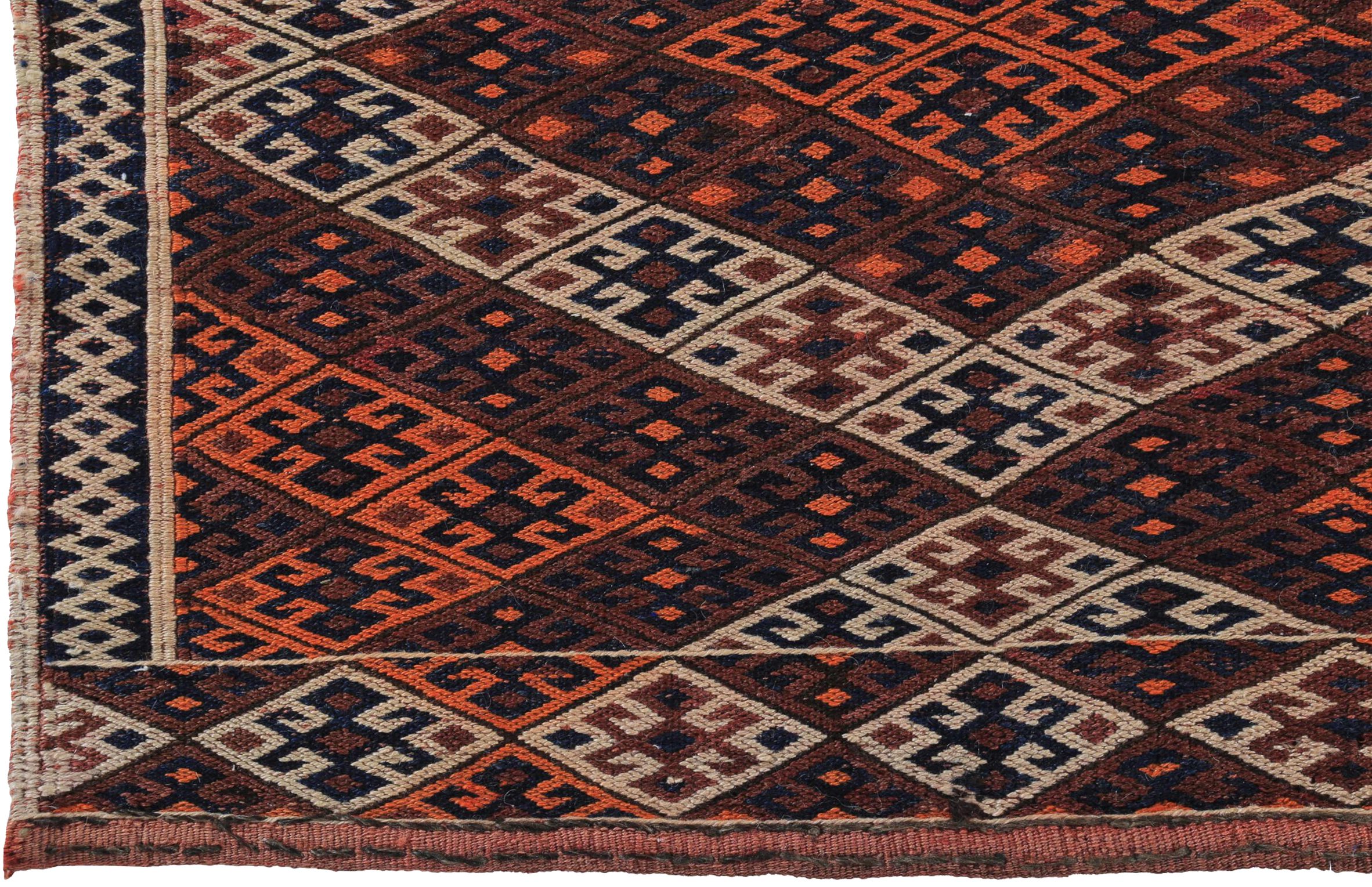 Thumbnail 8 for Antique Persian Traditional Rug 89194