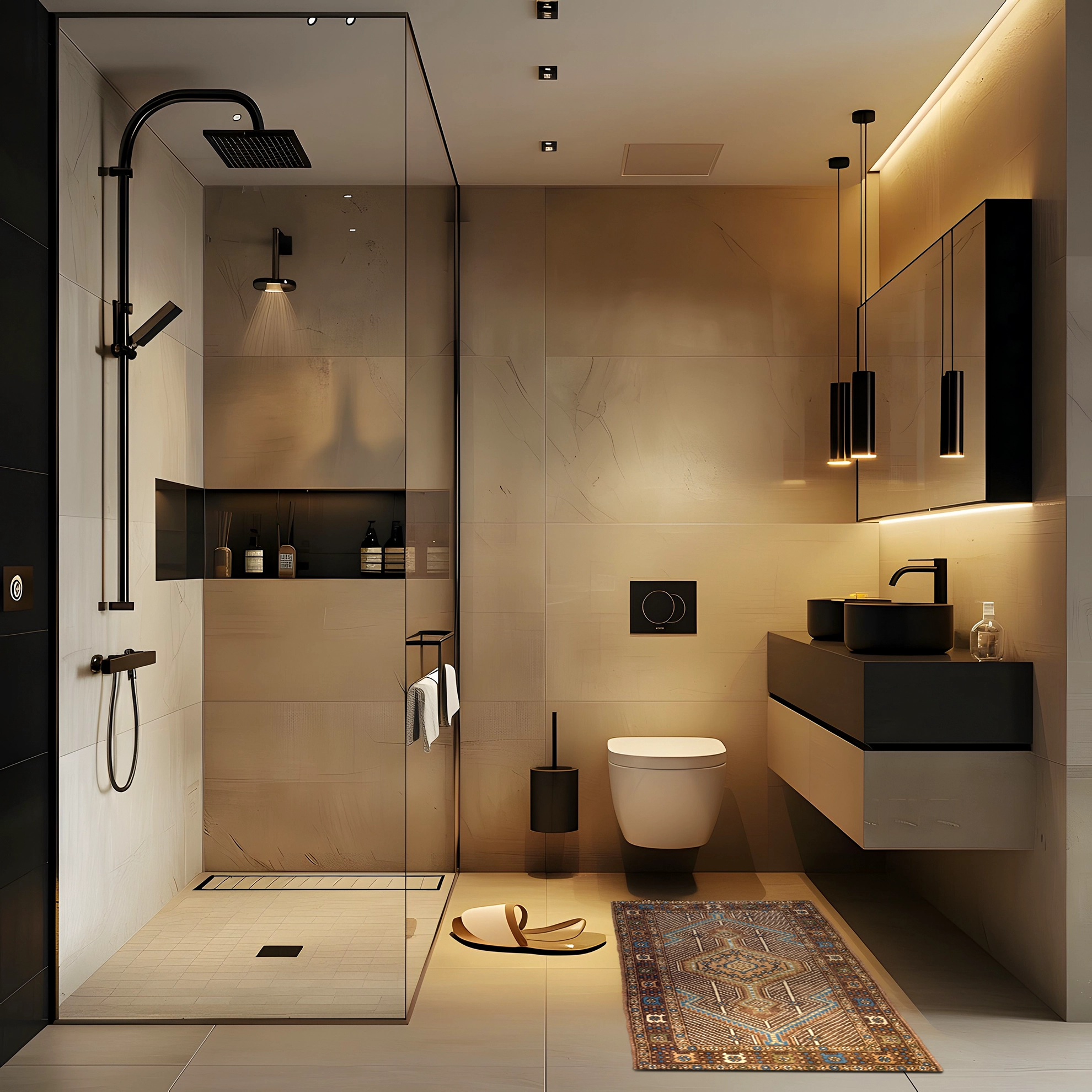 Thumbnail 12 for Persian Sarab Traditional Rug 88807