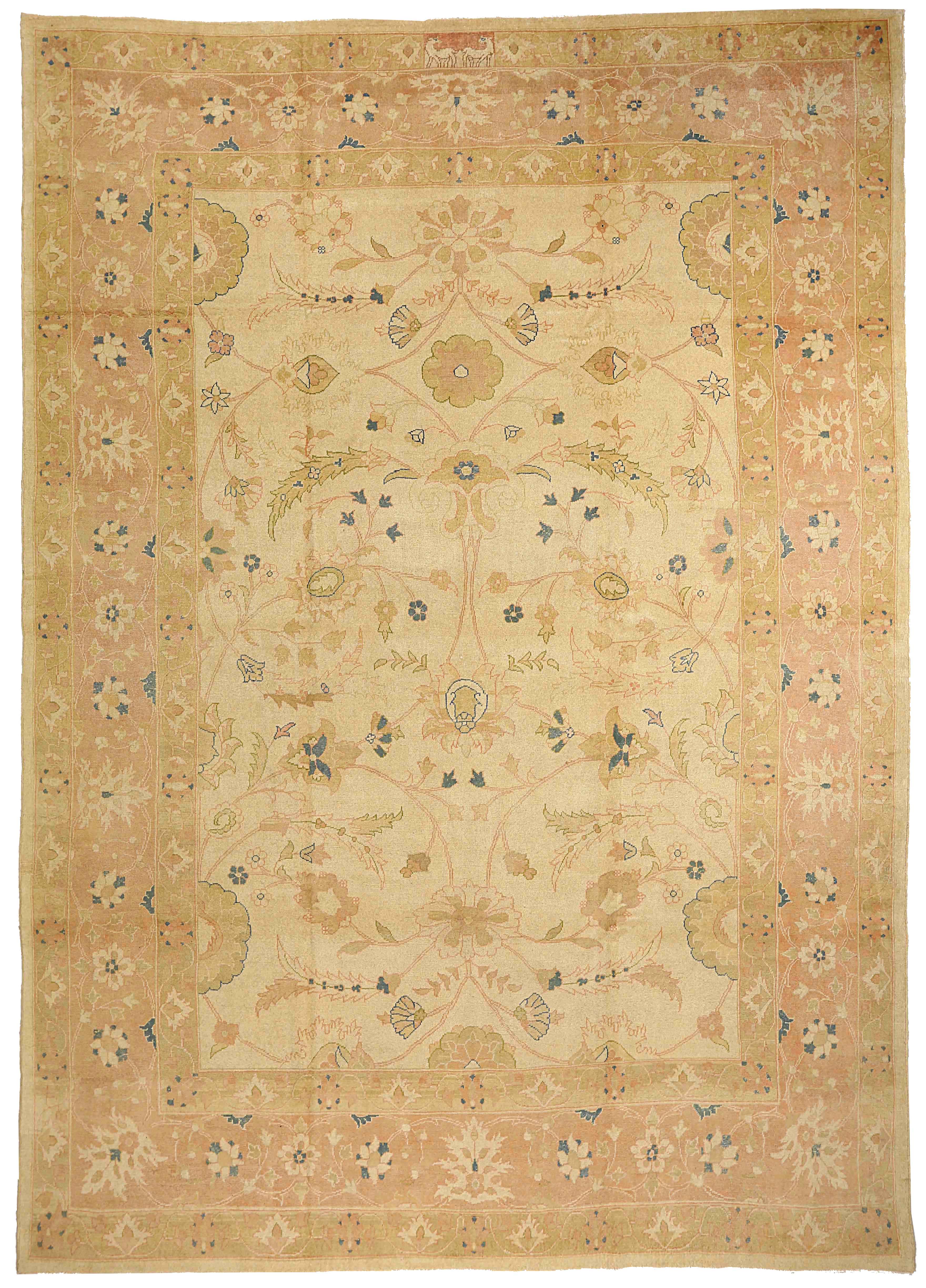 Thumbnail 2 for Persian Sultanabad Transitional Rug 53781