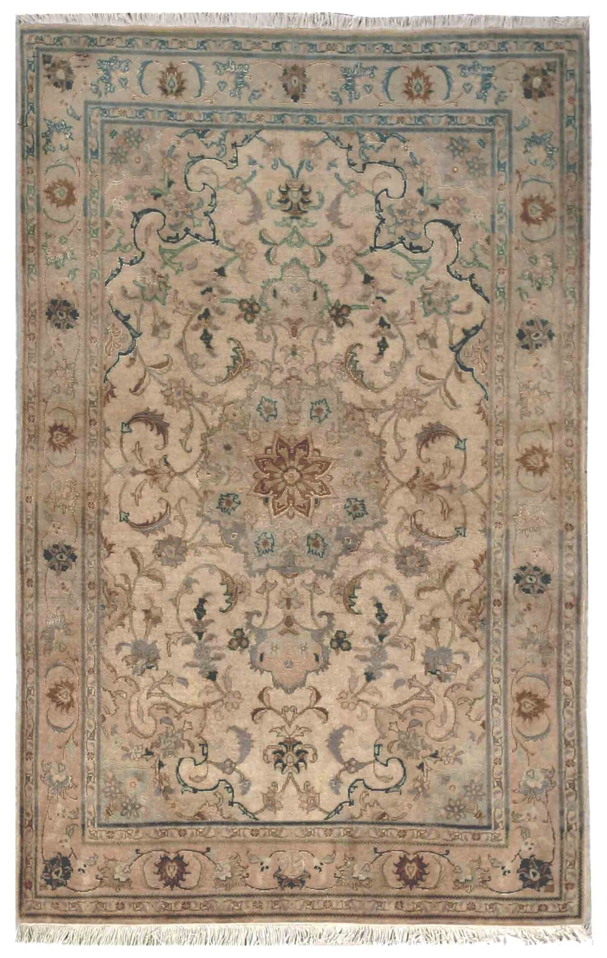 Thumbnail 8 for Persian Kashan Transitional Rug 70722