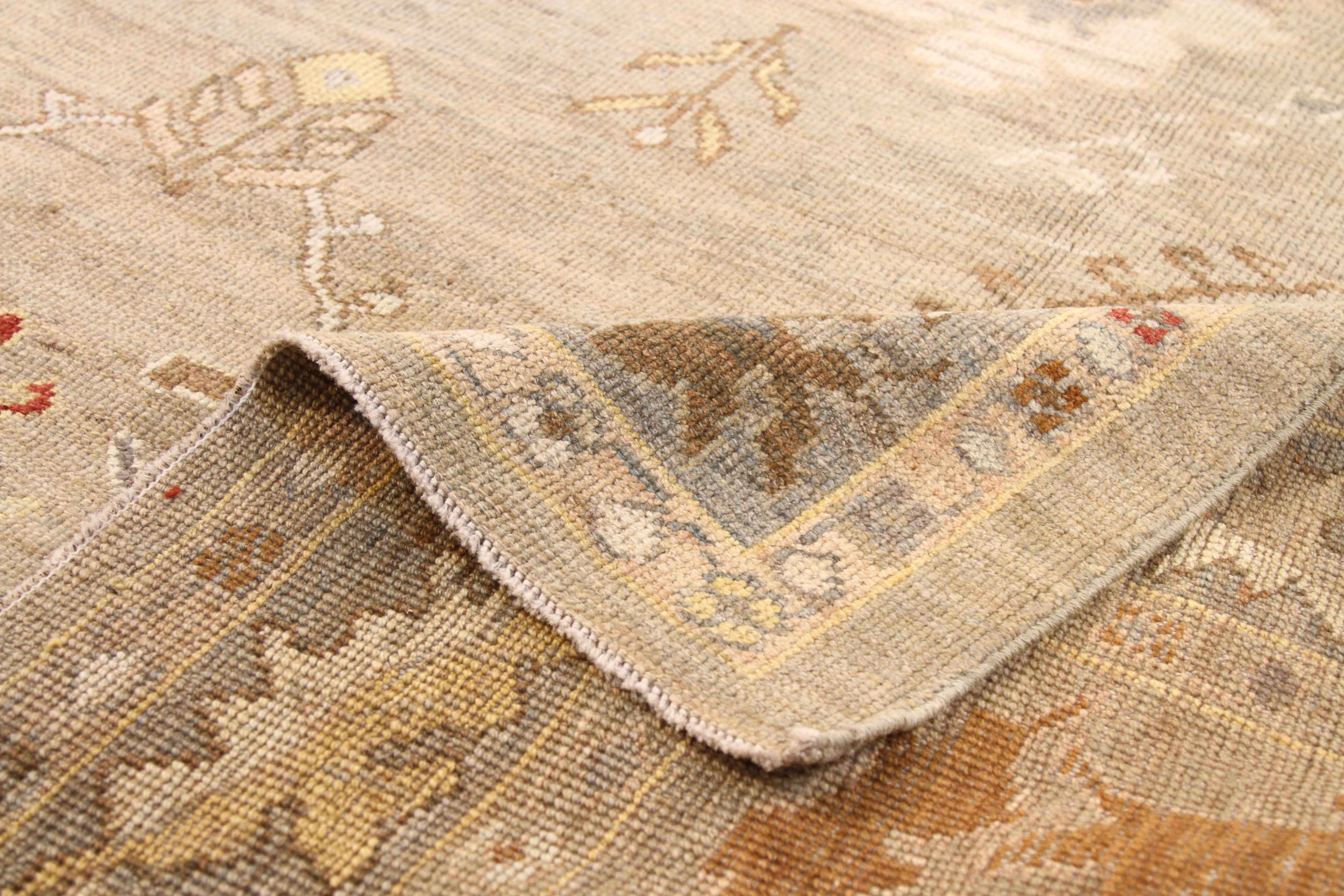 Thumbnail 6 for Persian Oushak Transitional Rug 53908