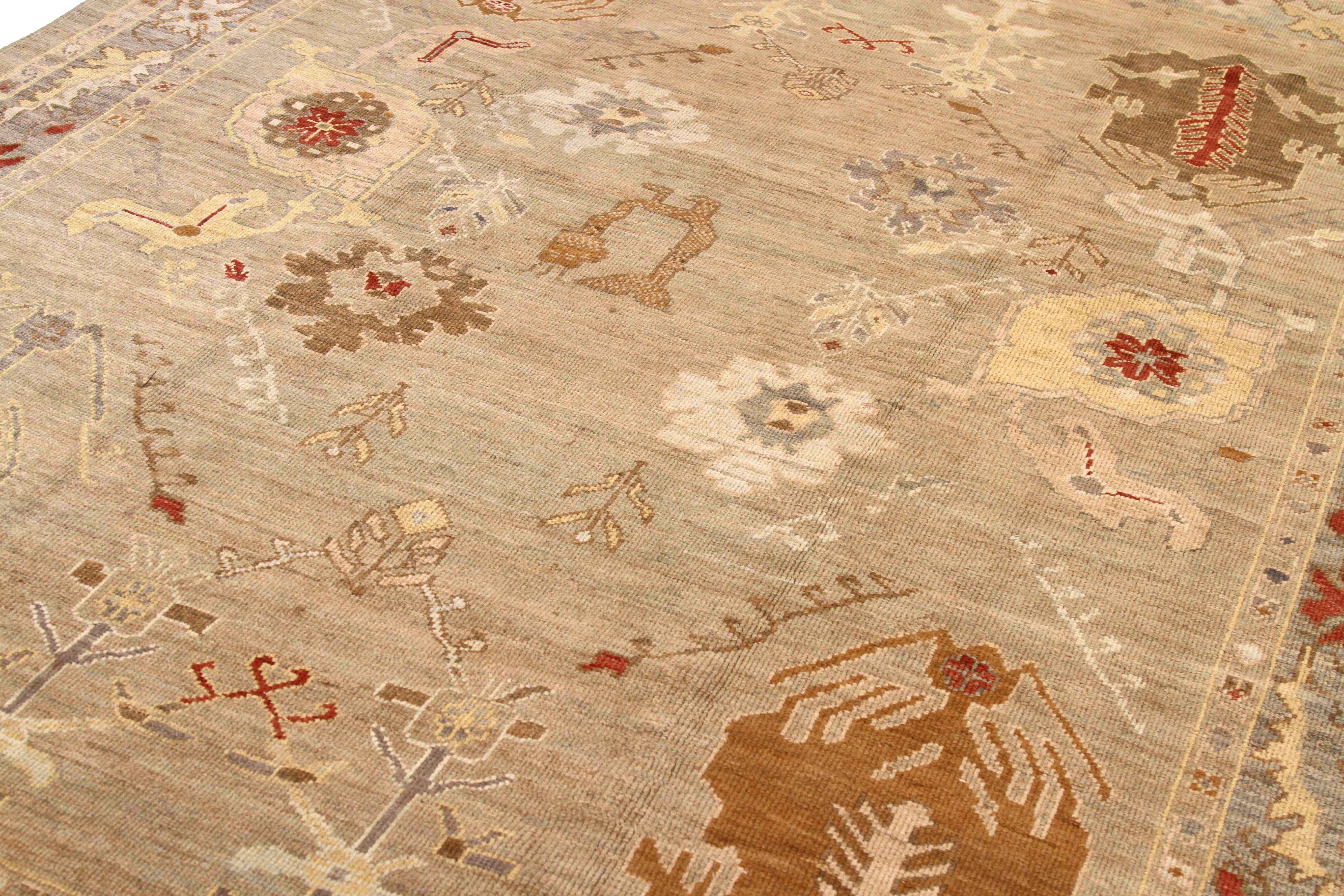 Thumbnail 2 for Persian Oushak Transitional Rug 53908