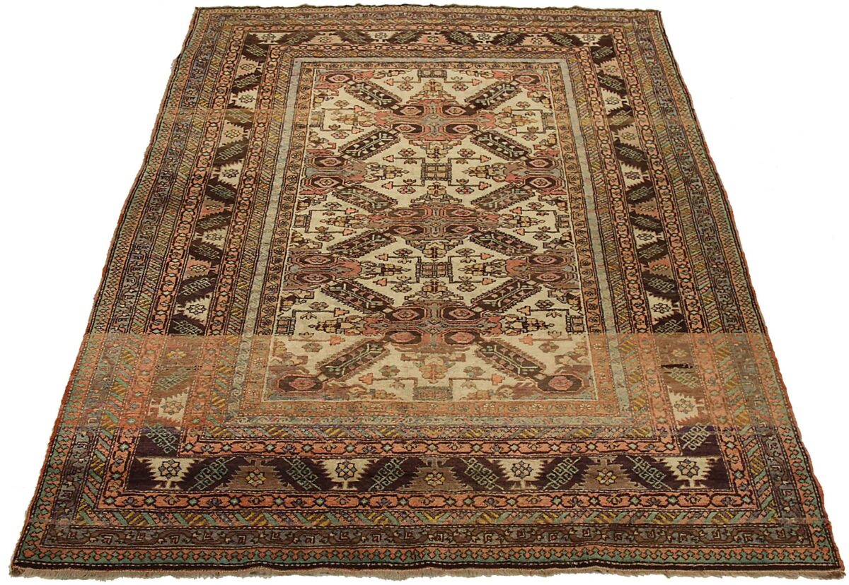 Thumbnail 15 for Antique Russia Karabagh Transitional Rug 71151