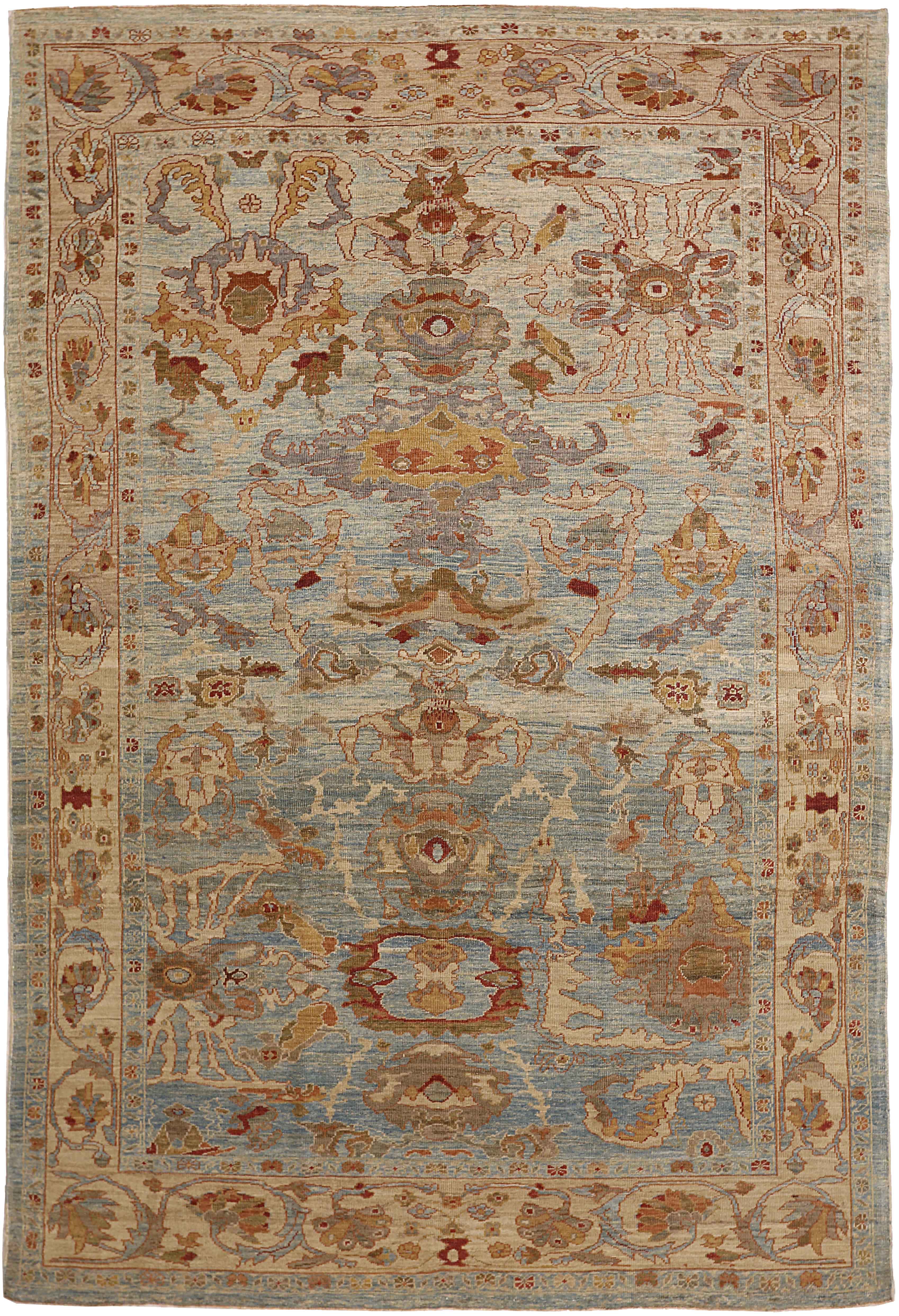 Thumbnail 2 for Turkey Oushak Traditional Rug 53871
