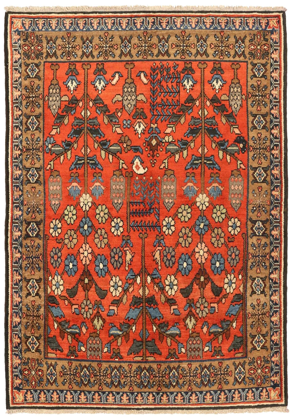 Thumbnail 12 for Antique Persian Hamadan Traditional Rug 71174