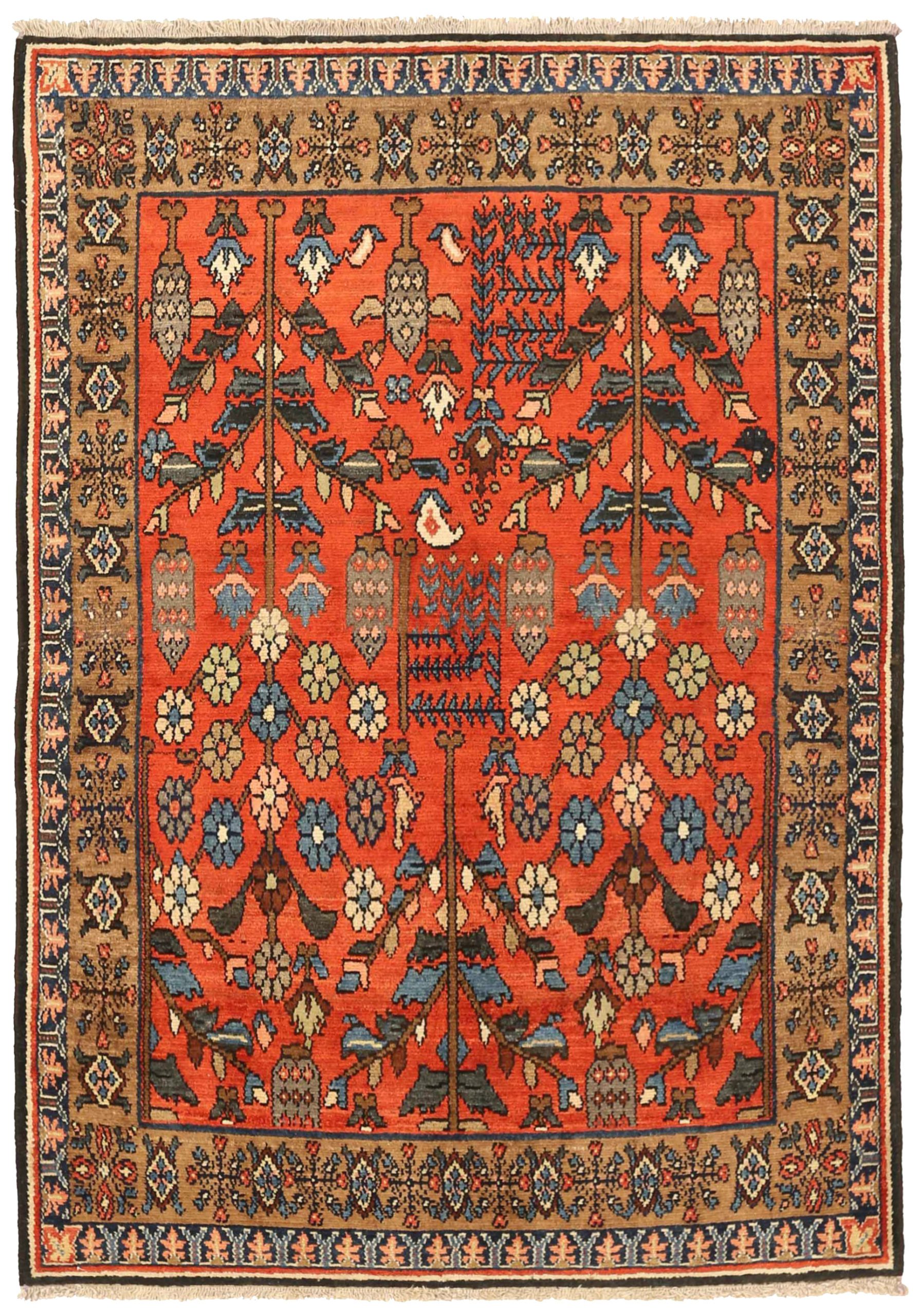 Thumbnail 8 for Antique Persian Hamadan Traditional Rug 71174