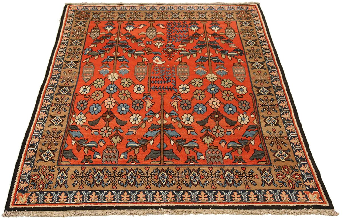 Thumbnail 15 for Antique Persian Hamadan Traditional Rug 71174