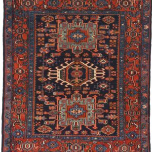 Thumbnail 15 for Antique Persian Karajeh Traditional Rug 71135