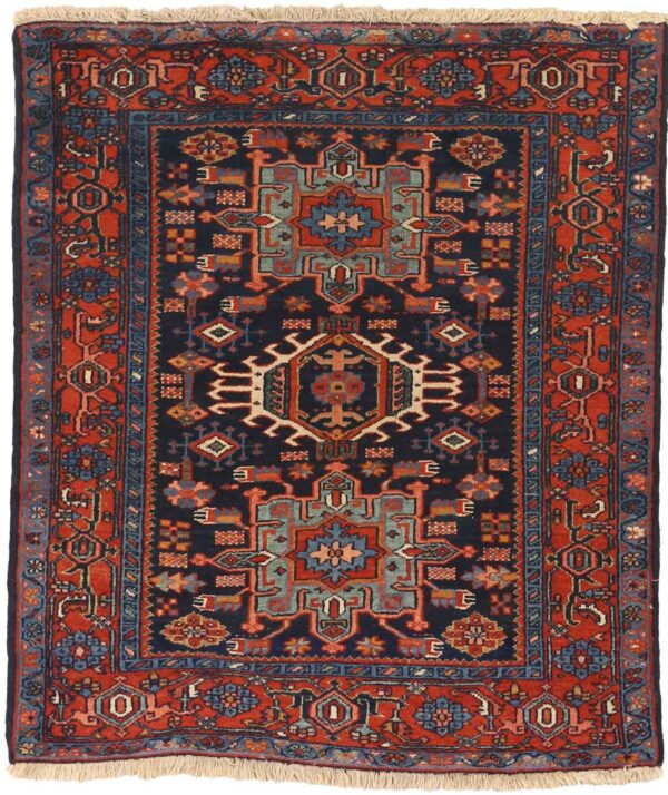 Thumbnail 12 for Antique Persian Karajeh Traditional Rug 71135