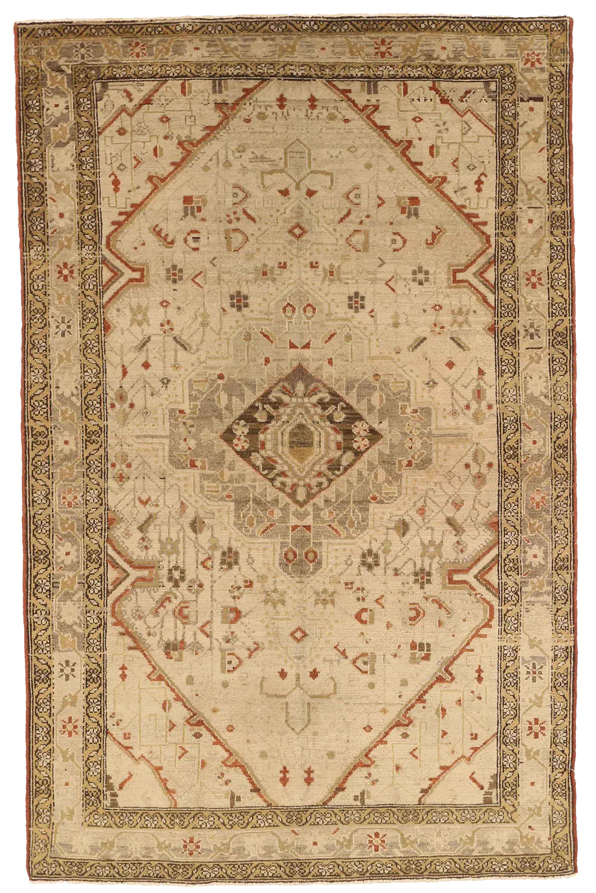 Thumbnail 15 for Antique Persian Malayer Transitional Rug 53984