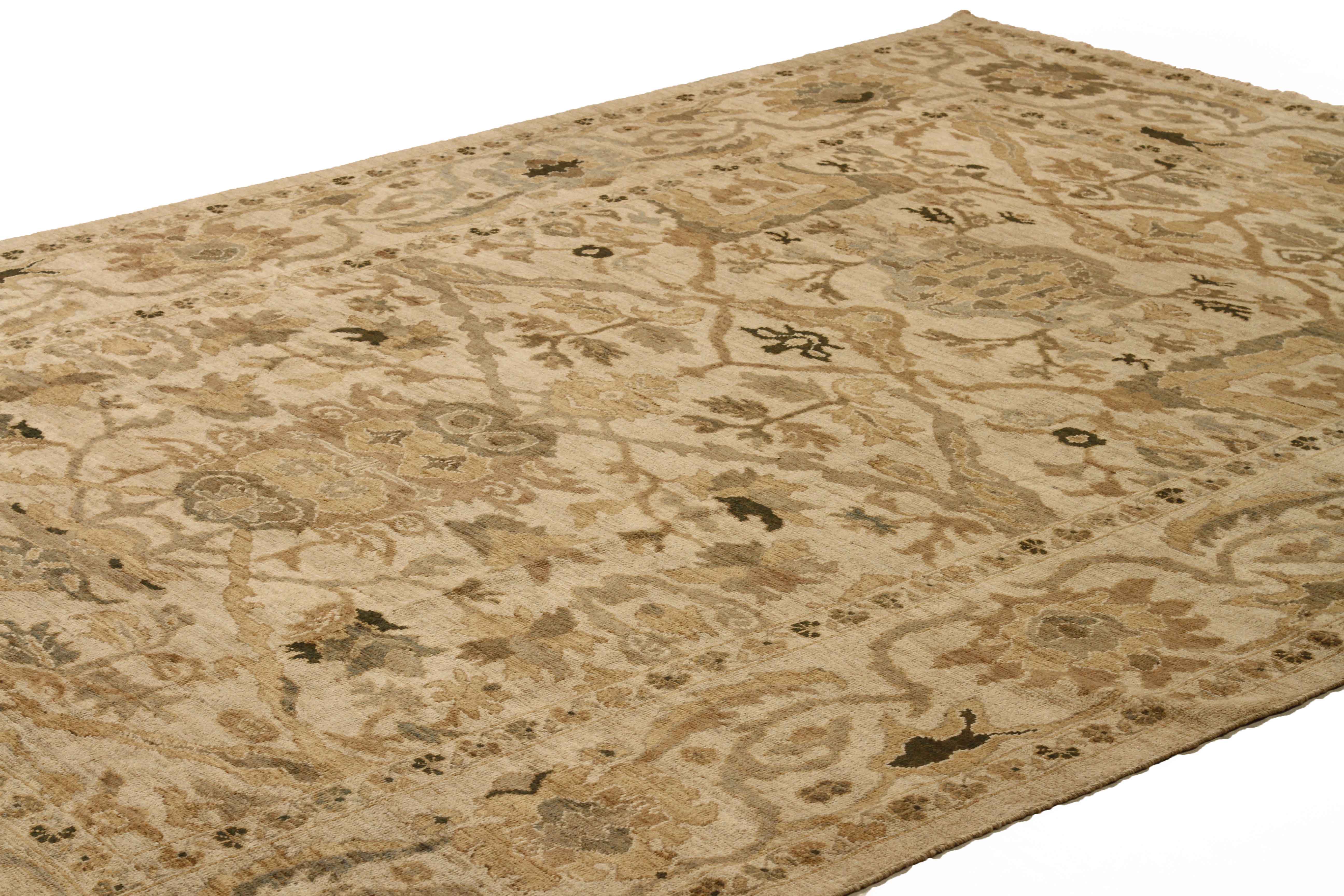 Thumbnail 11 for Turkey Sultanabad Transitional Rug 54013