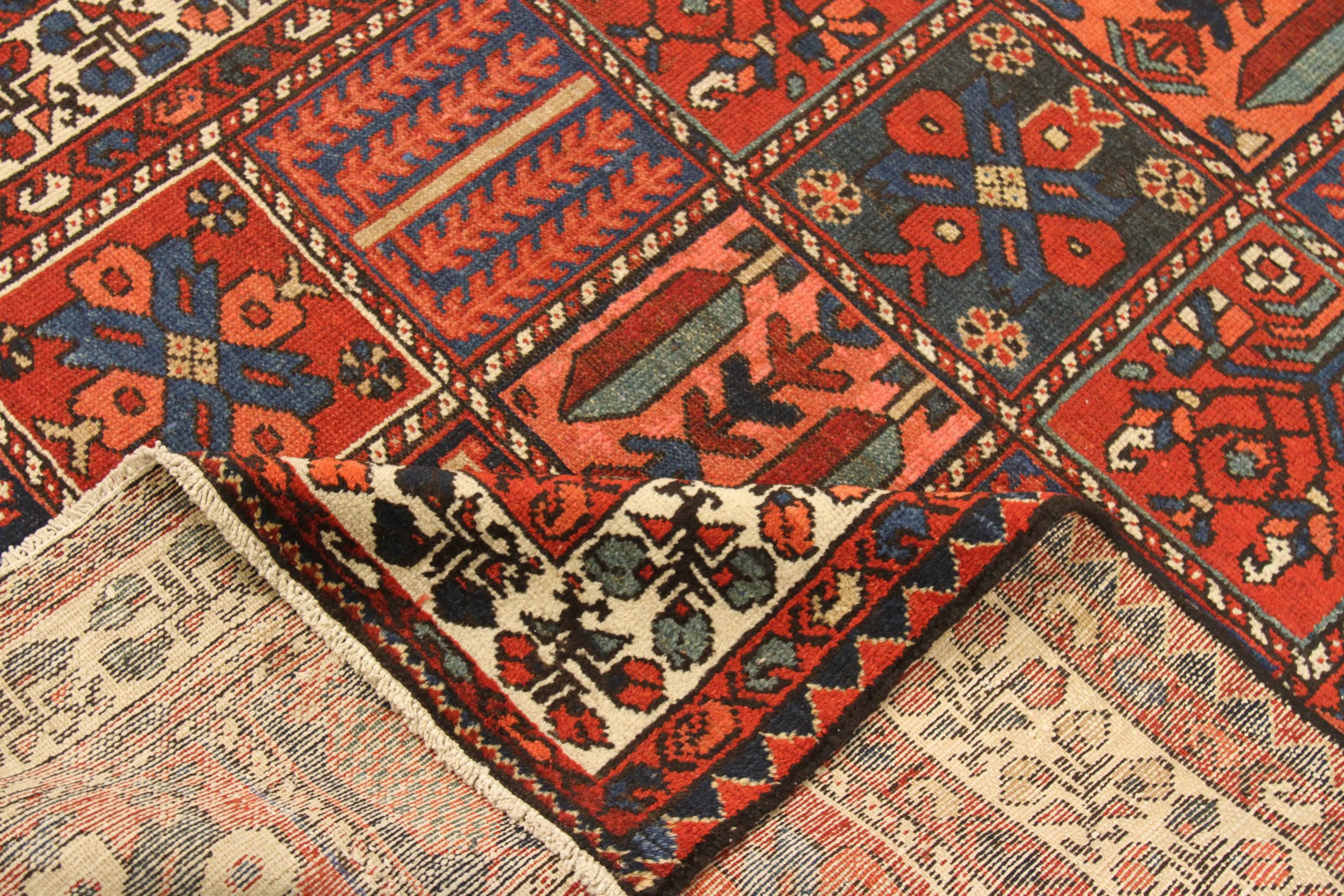 Thumbnail 3 for Antique Persian Bakhtiar Traditional Rug 53971