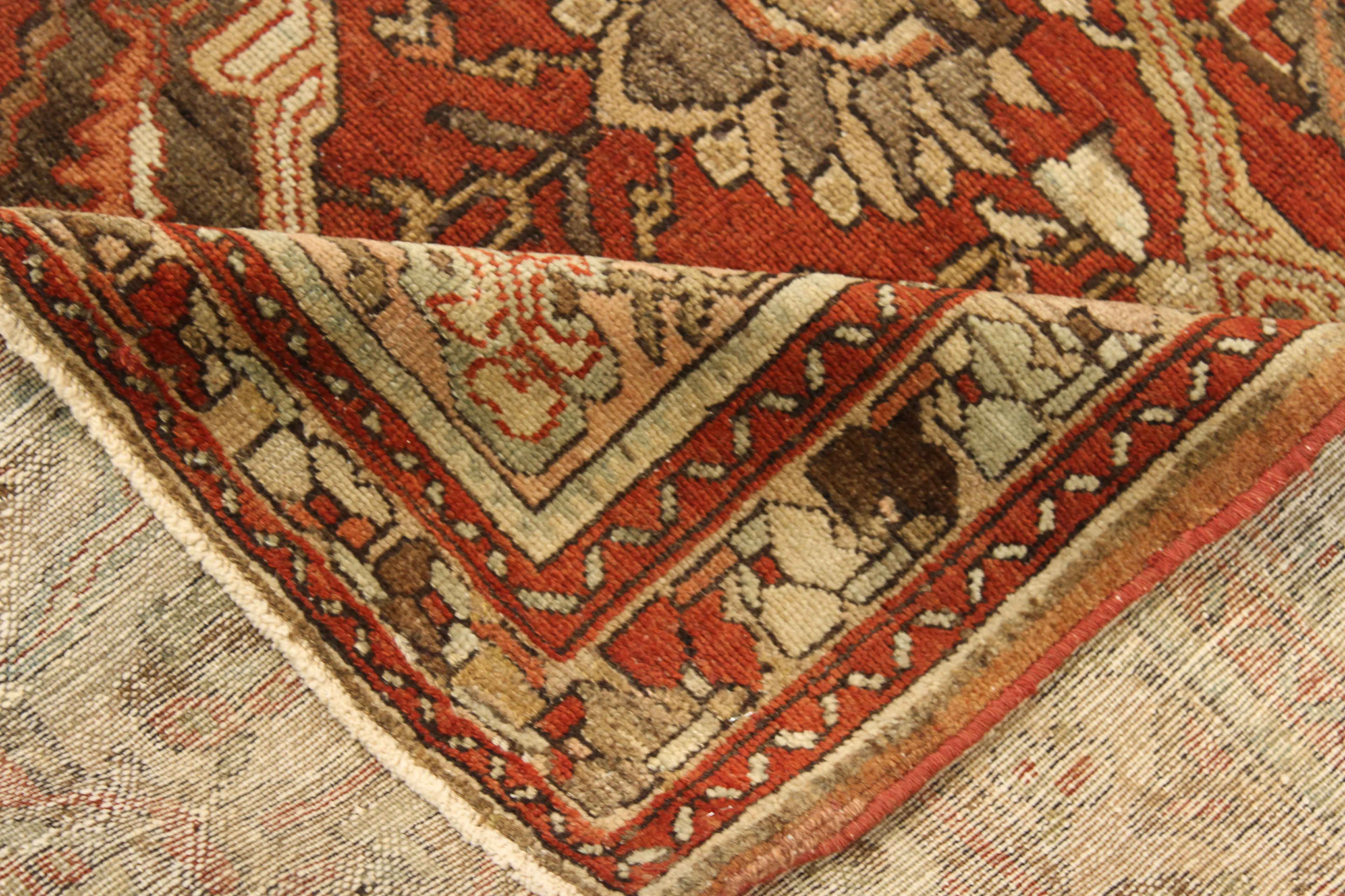Thumbnail 2 for Antique Persian Bakhtiar Traditional Rug 53972