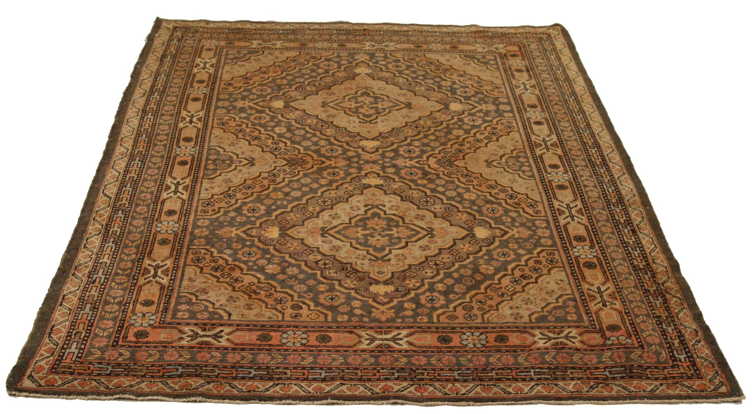 Thumbnail 14 for Antique Russia Khotan Traditional Rug 53973