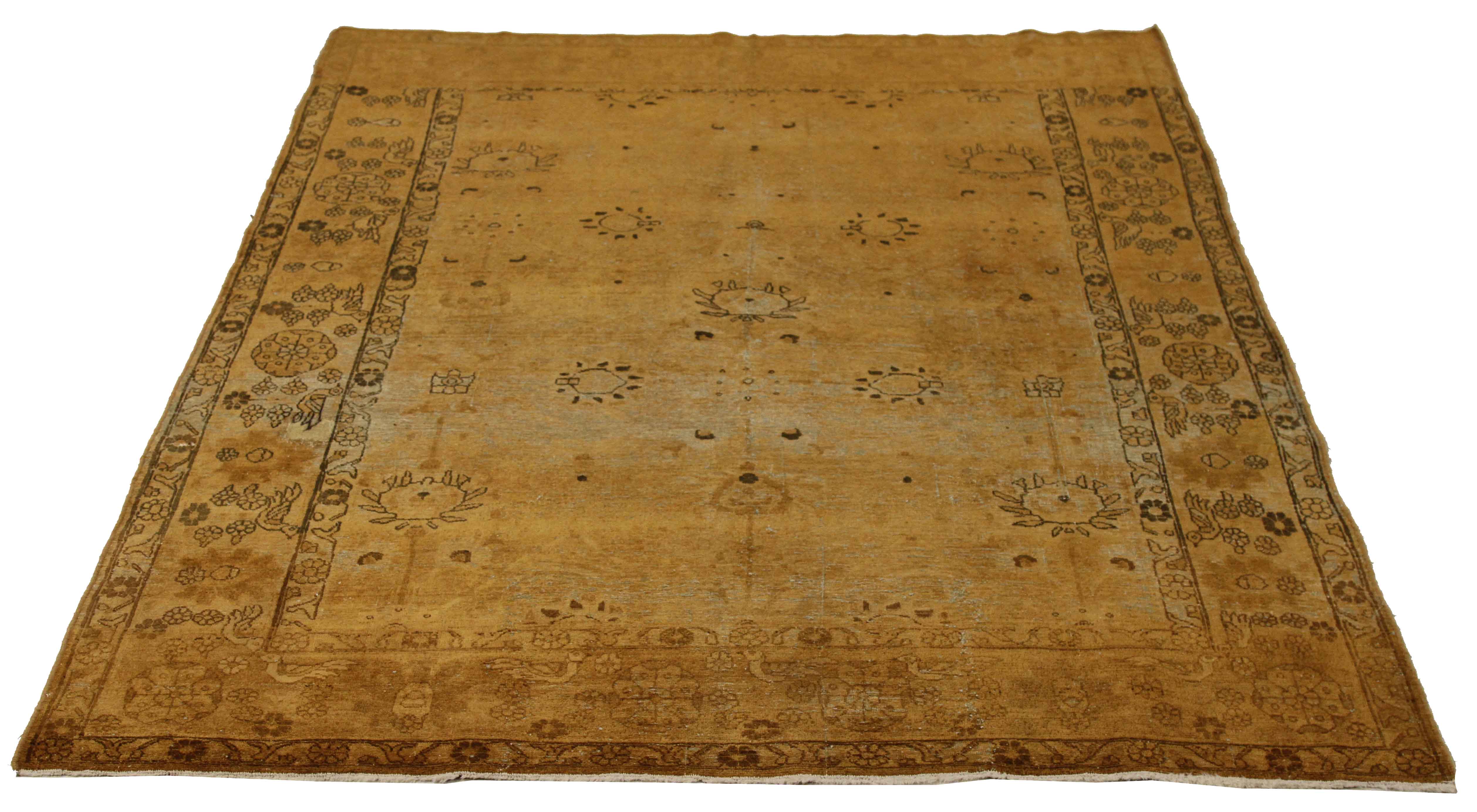 Thumbnail 11 for Antique Persian Tabriz Transitional Rug 53976