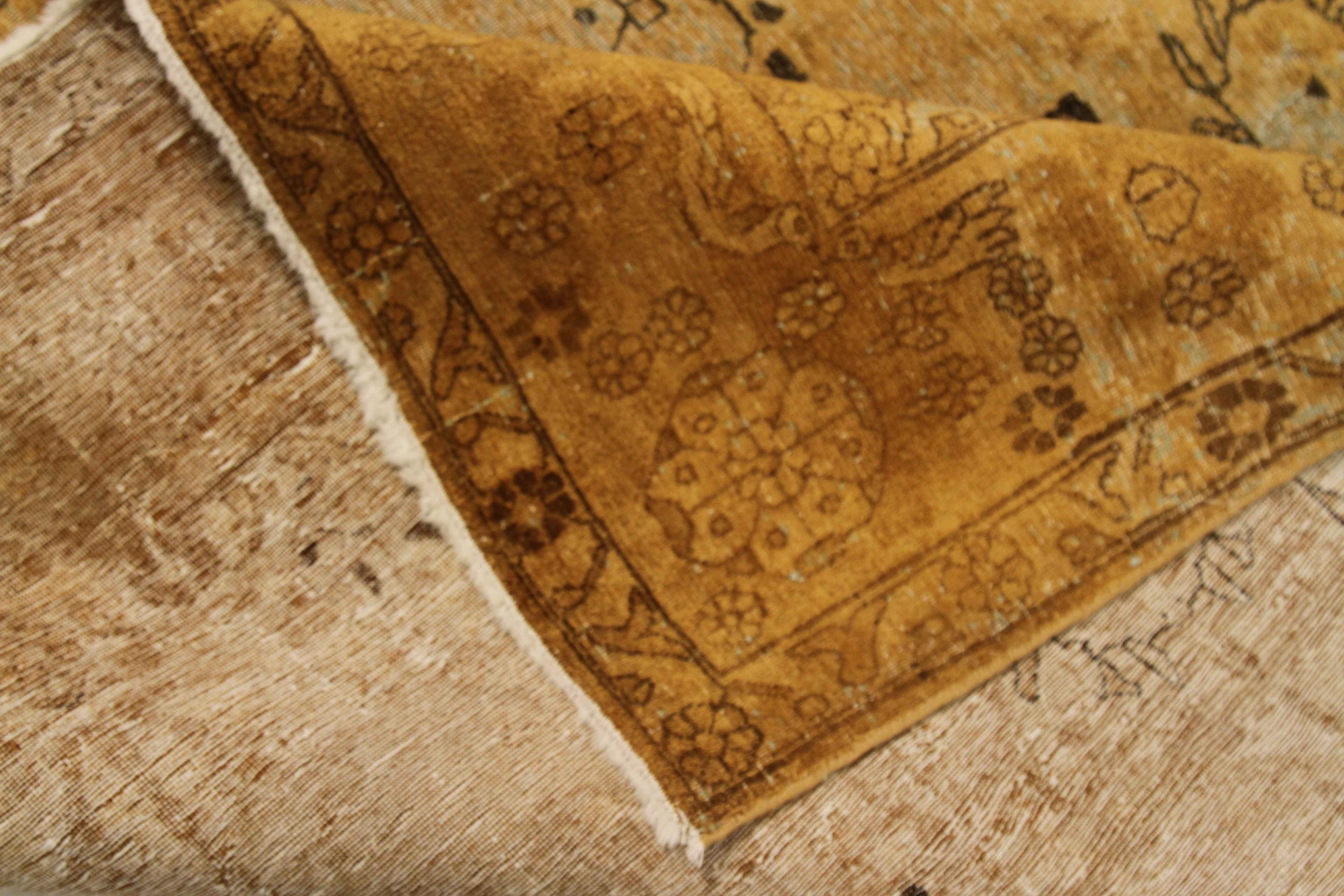 Thumbnail 5 for Antique Persian Tabriz Transitional Rug 53976