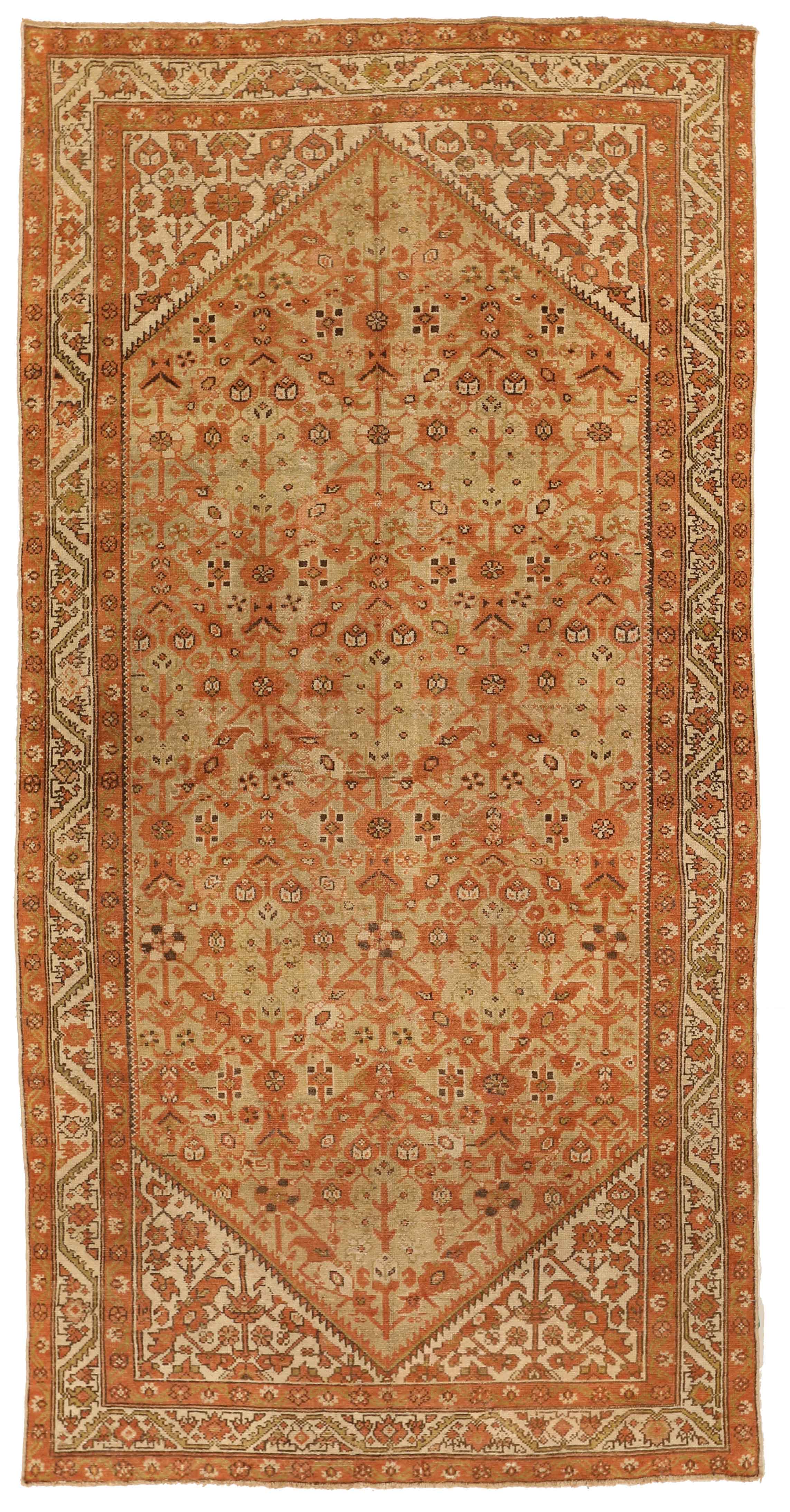 Thumbnail 5 for Antique Persian Malayer Transitional Rug 53941