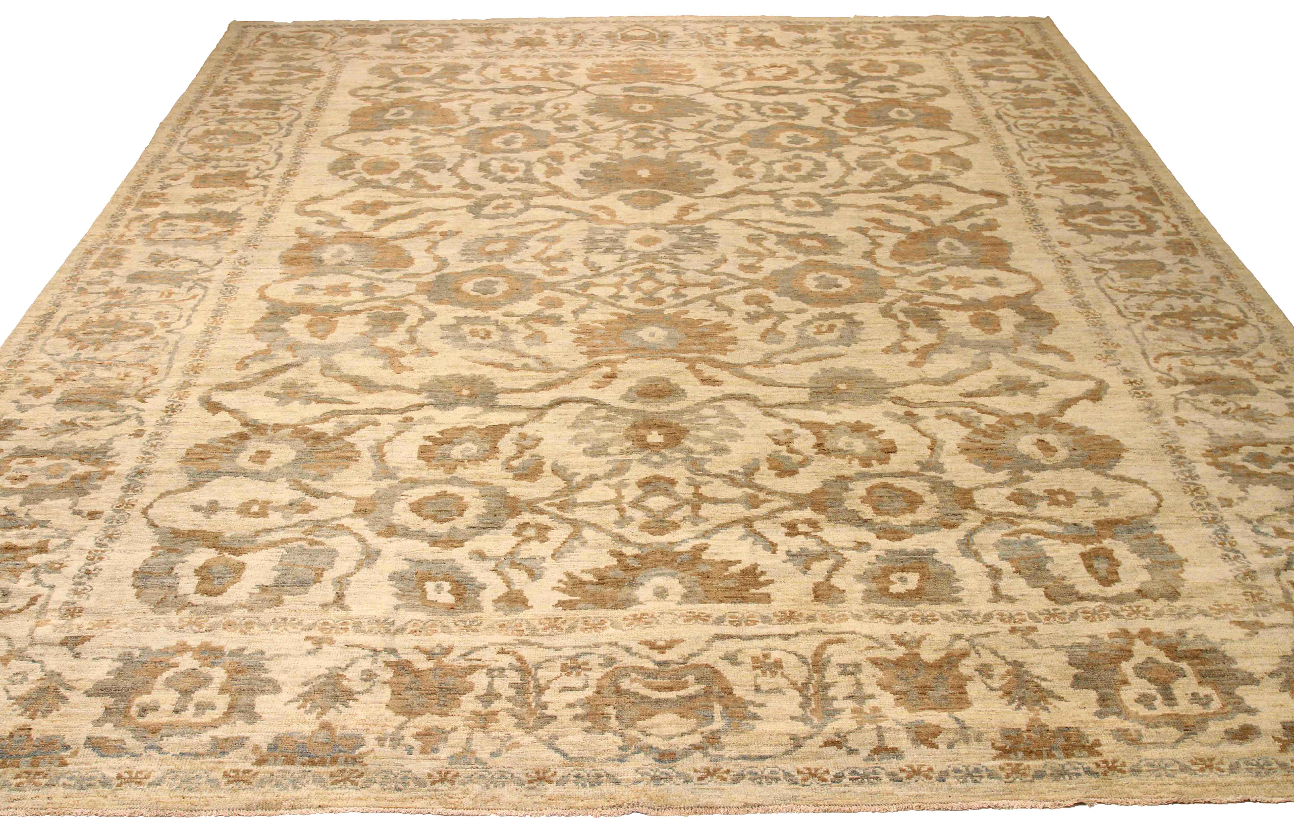 Thumbnail 8 for Turkey Sultanabad Transitional Rug 54039
