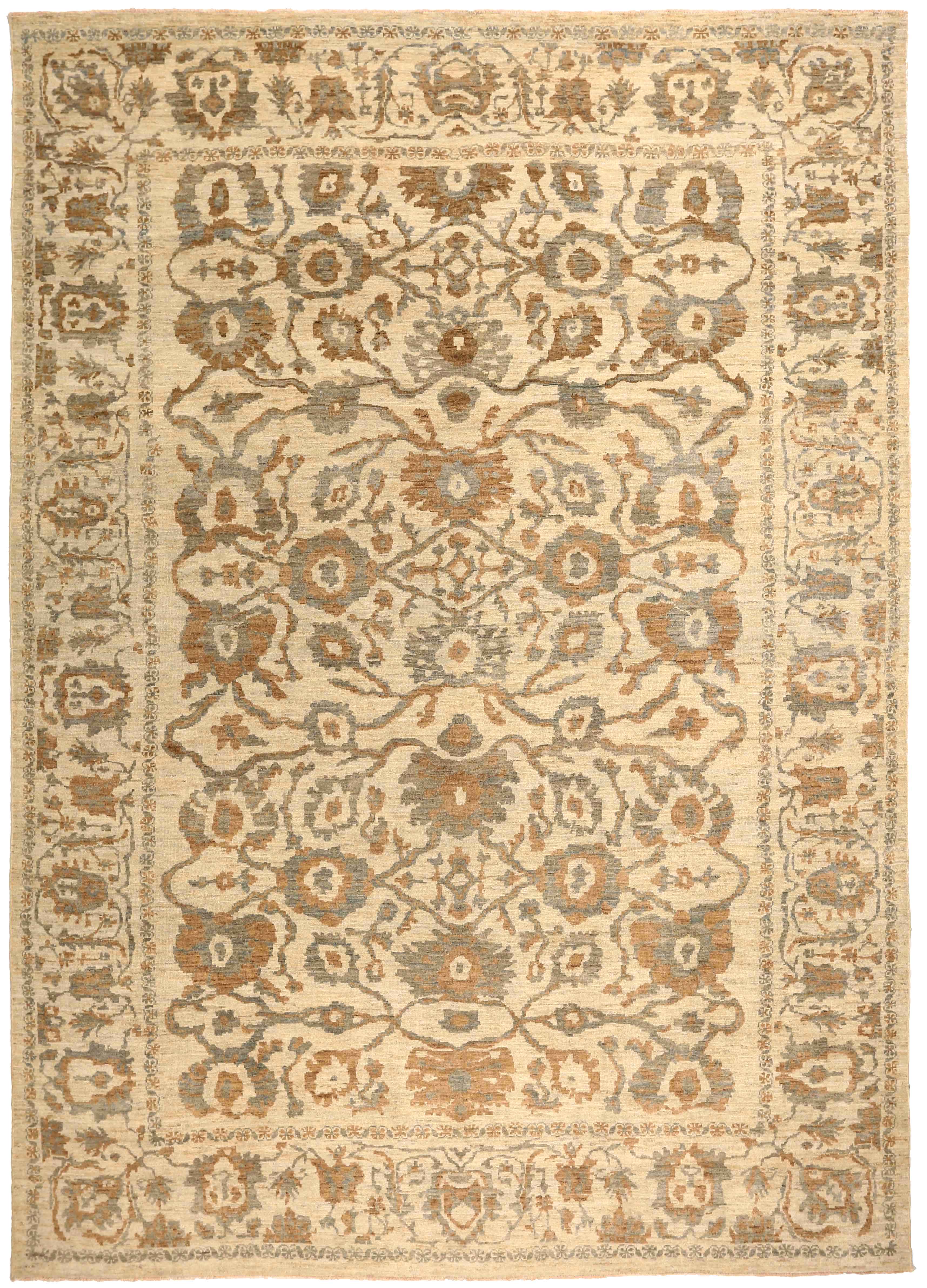 Thumbnail 2 for Turkey Sultanabad Transitional Rug 54039