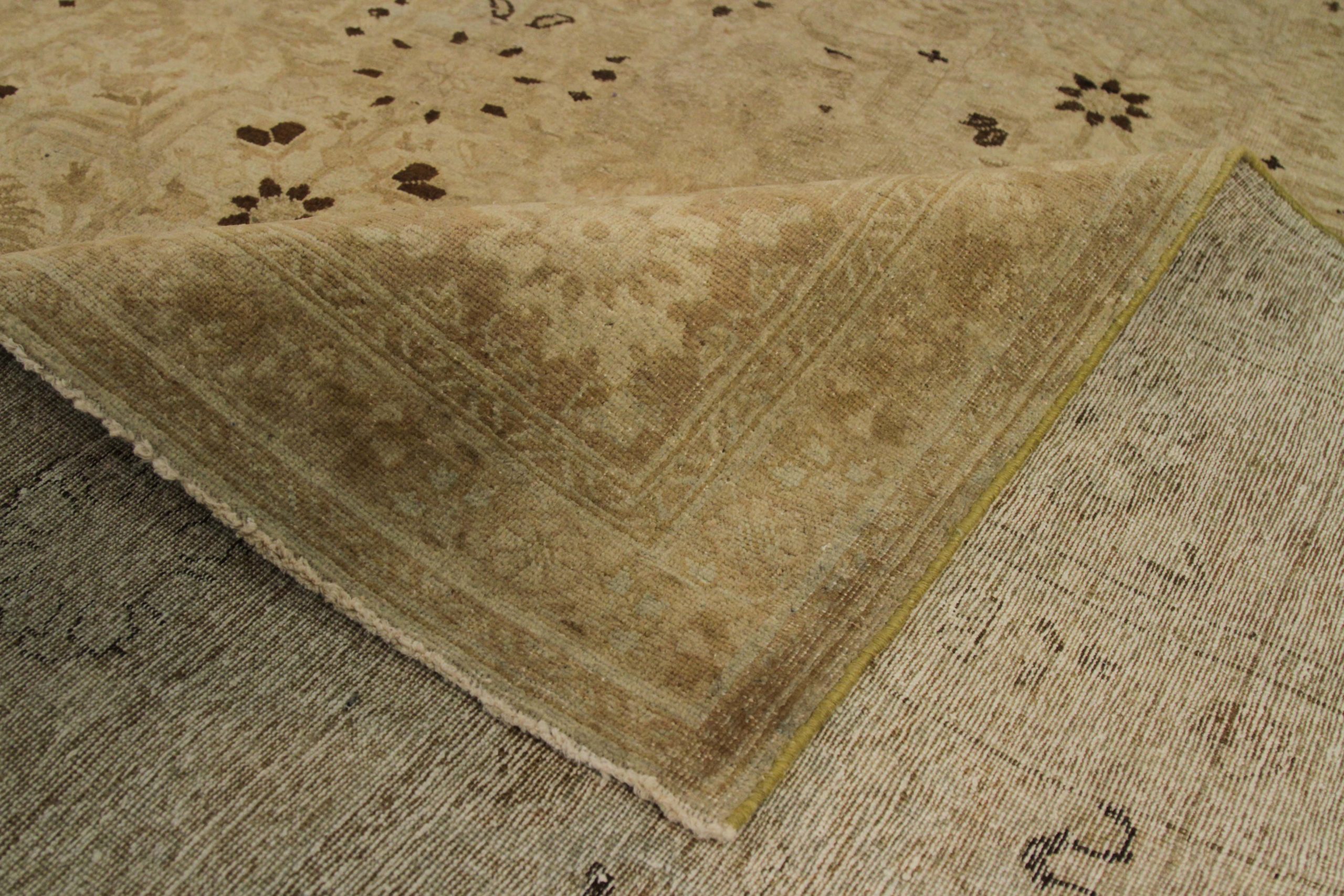 Thumbnail 2 for Antique Persian Tabriz Transitional Rug 53571