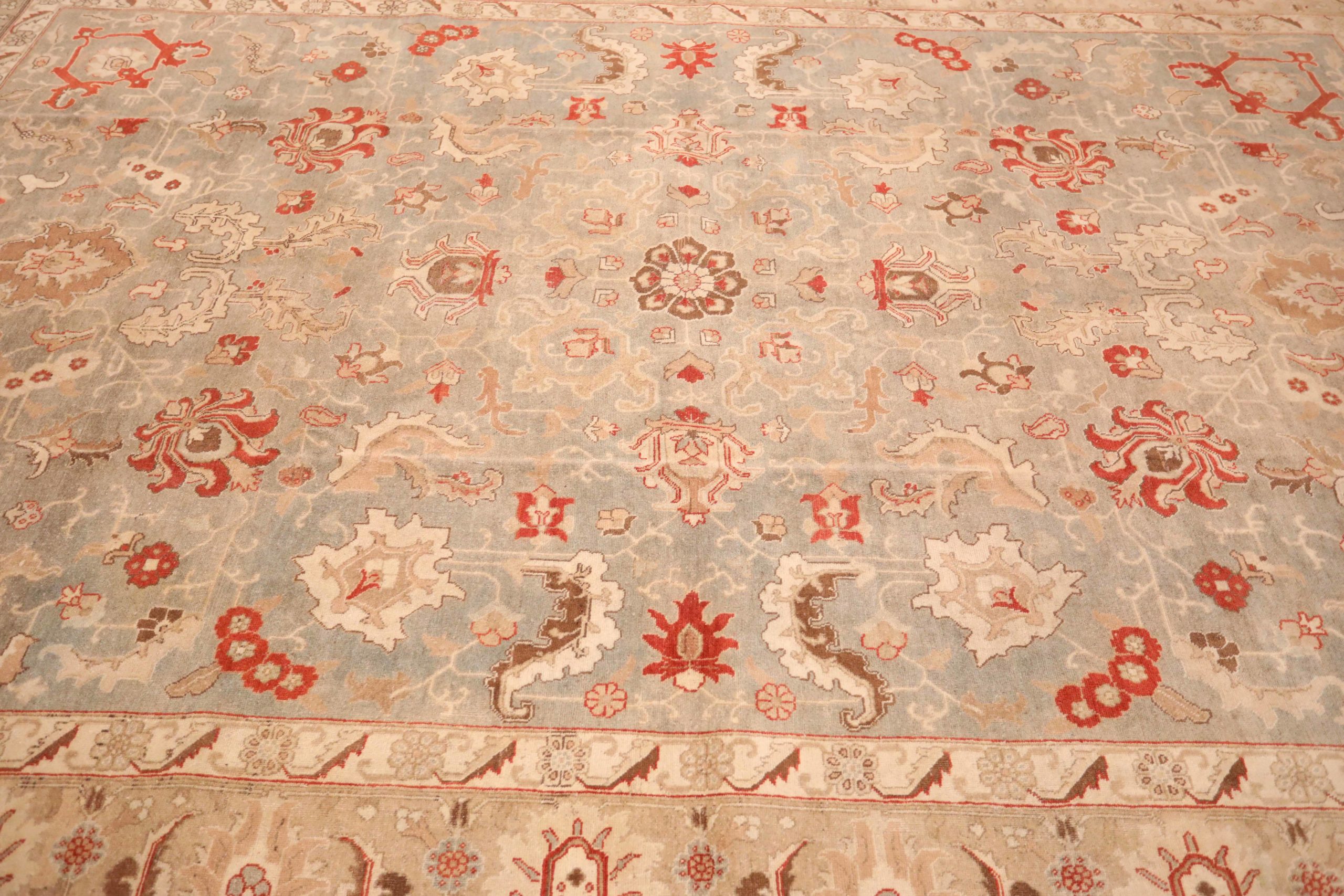 Thumbnail 5 for Antique Persian Tabriz Transitional Rug 53943
