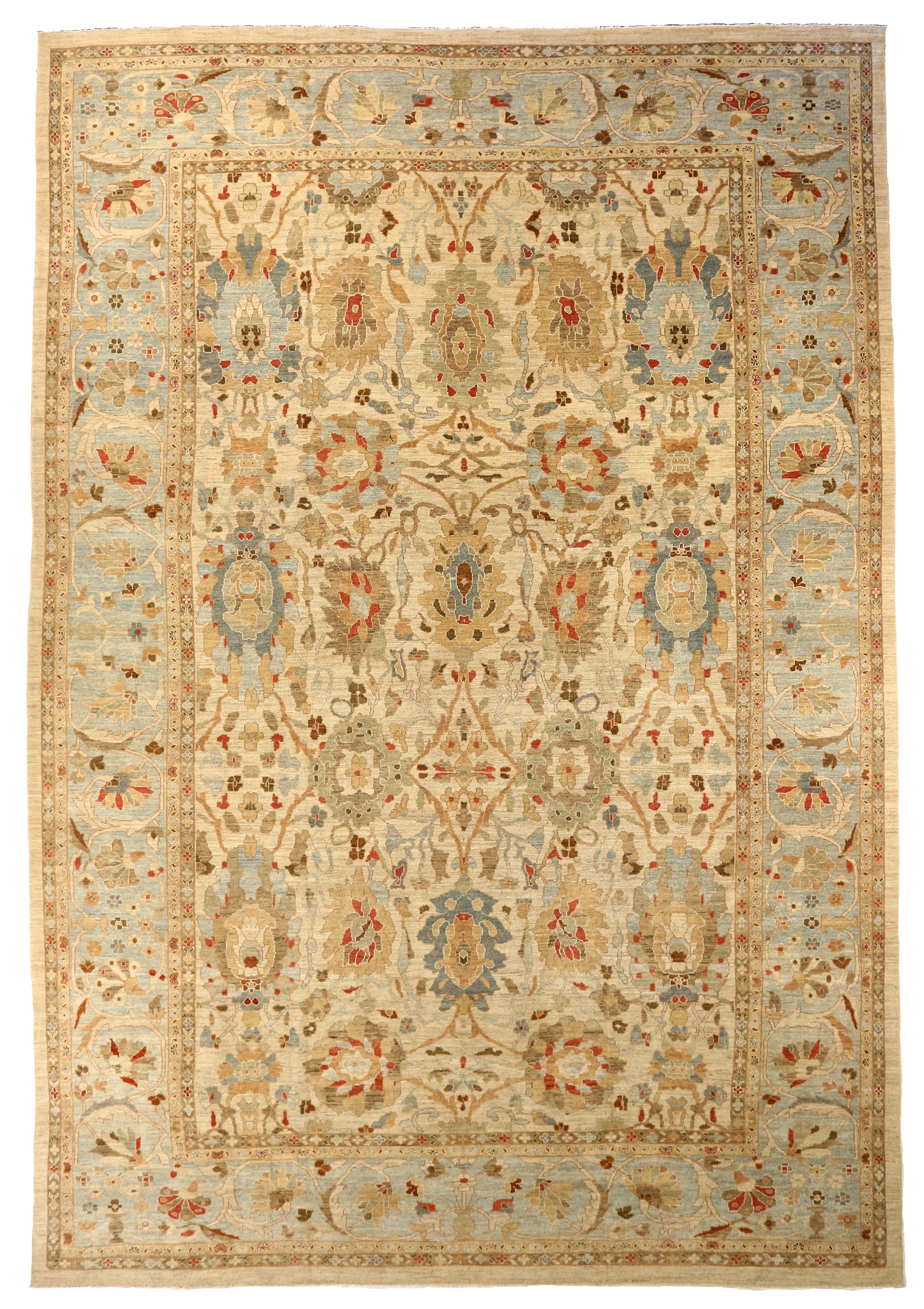 Thumbnail 6 for Antique Persian Sultanabad Traditional Rug 54117