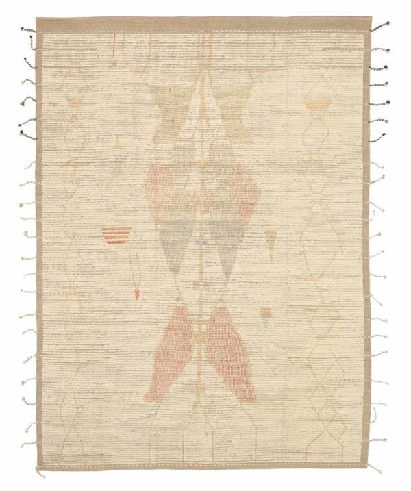 Thumbnail 2 for Afghanistan Moroccan Tribal Rug 92208