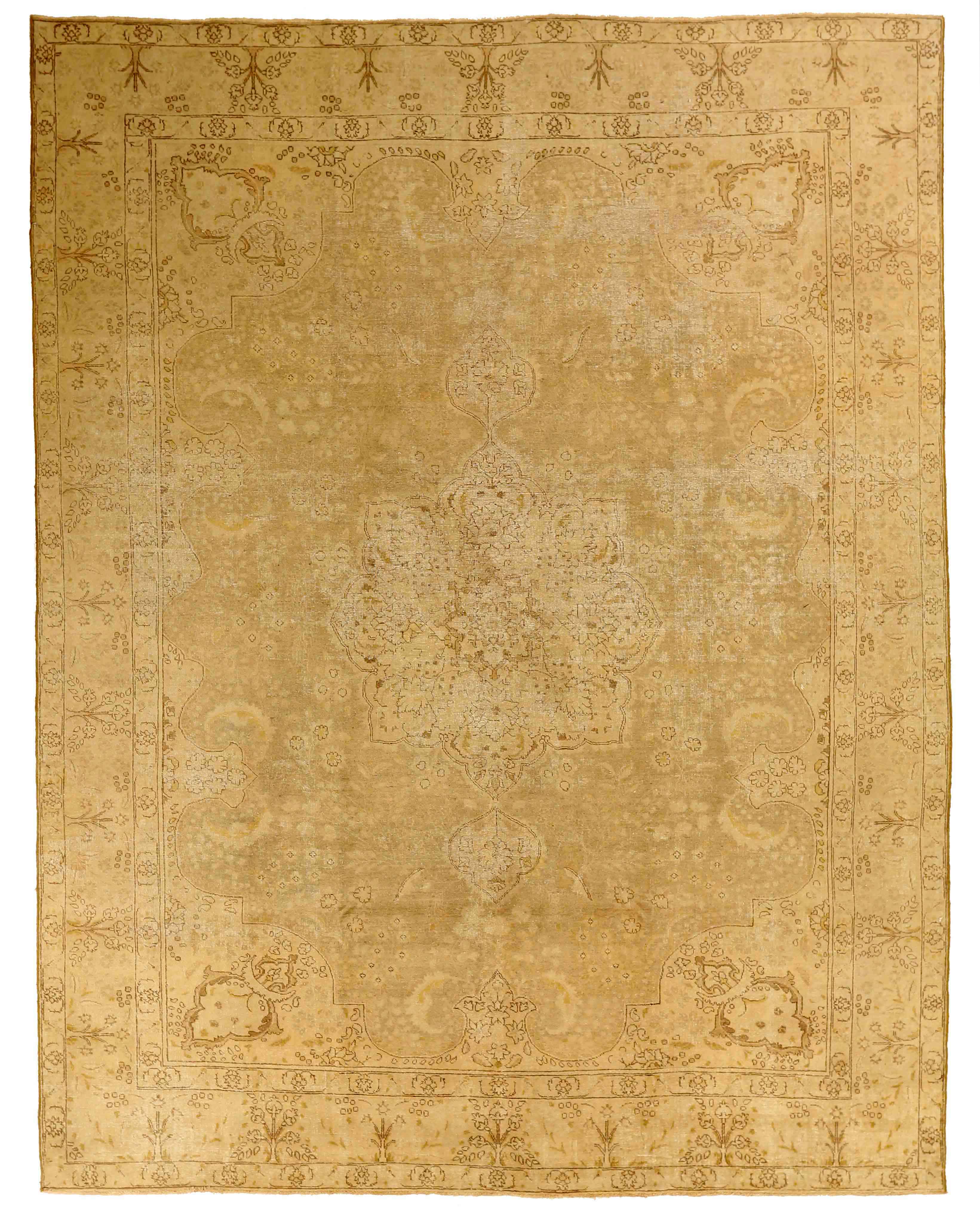 Thumbnail 5 for Antique Persian Tabriz Transitional Rug 54094