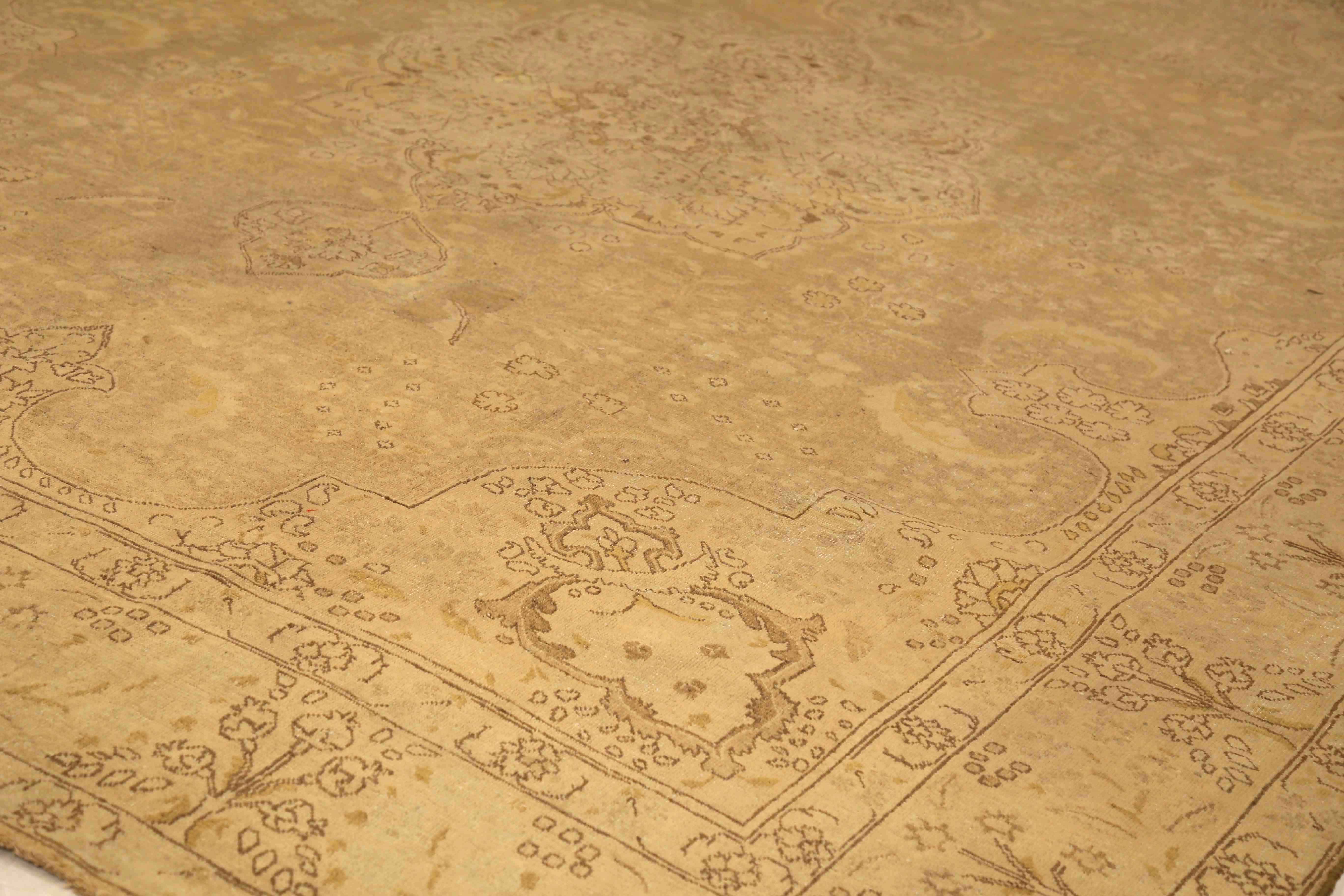 Thumbnail 8 for Antique Persian Tabriz Transitional Rug 54094