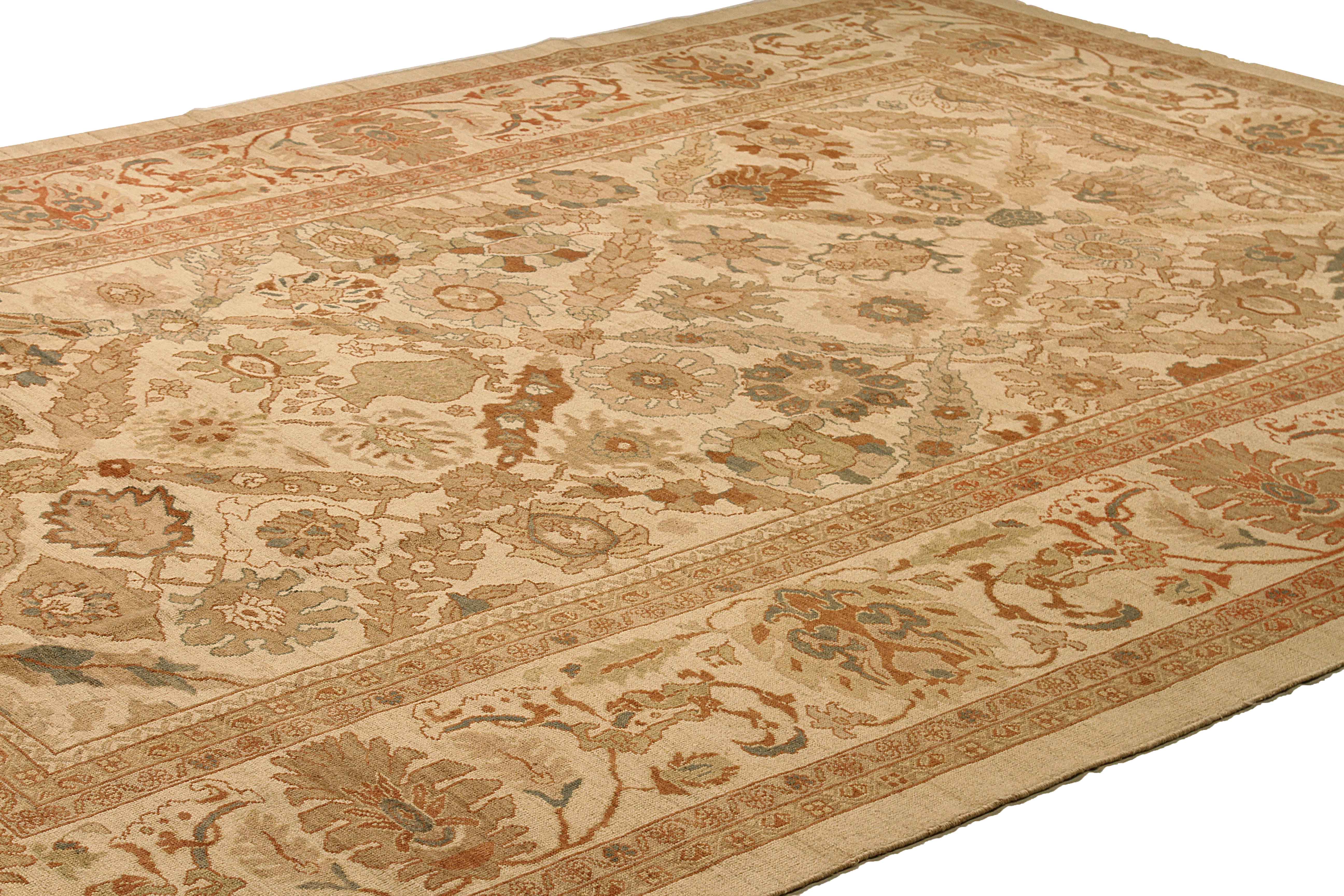 Thumbnail 2 for Persian Sultanabad Transitional Rug 56001